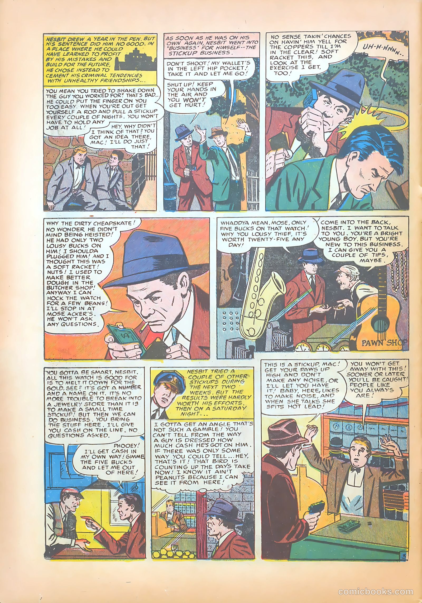 True Crime Comics #5 (1949) — page 38 of 52