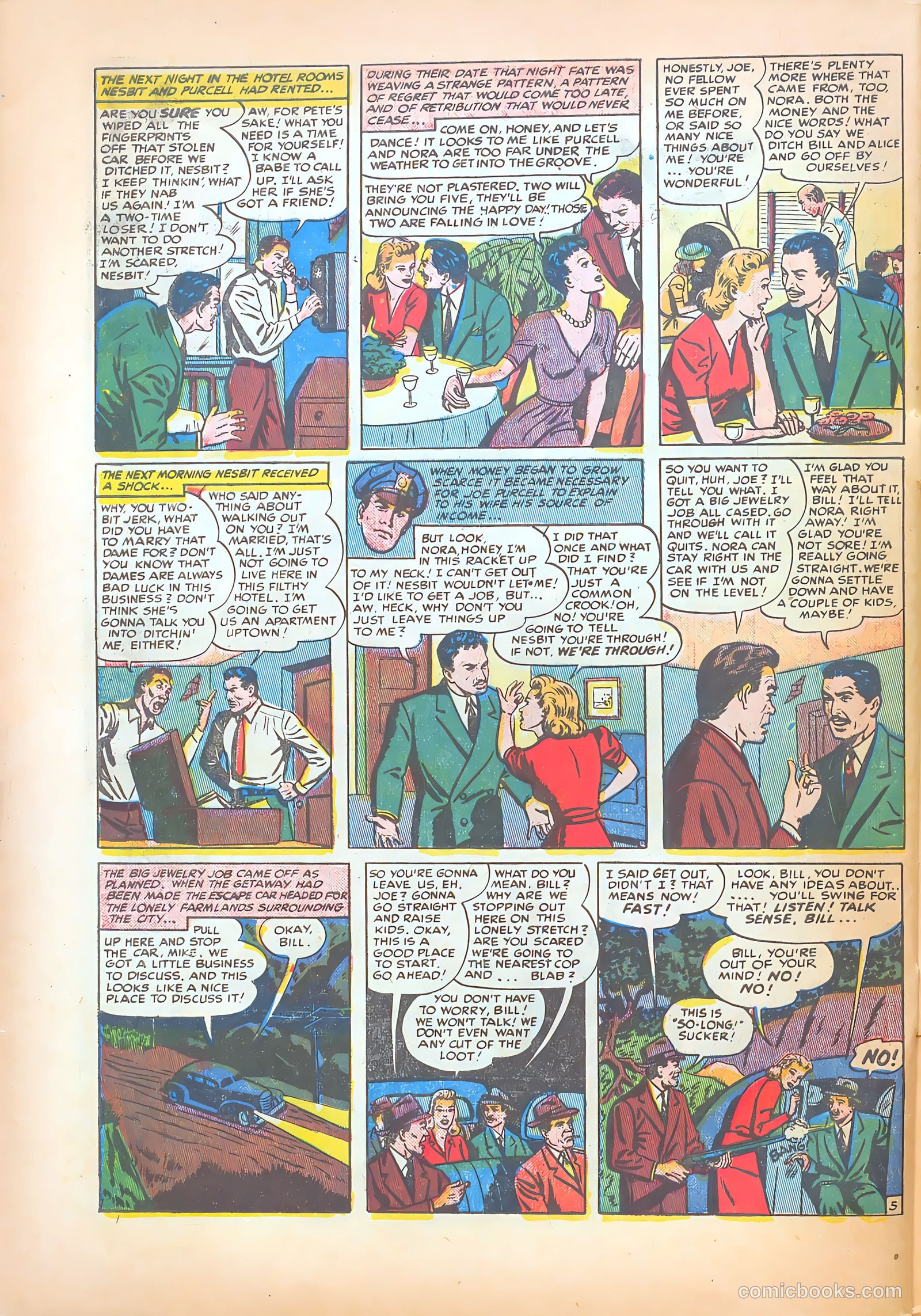 True Crime Comics #5 (1949) — page 40 of 52