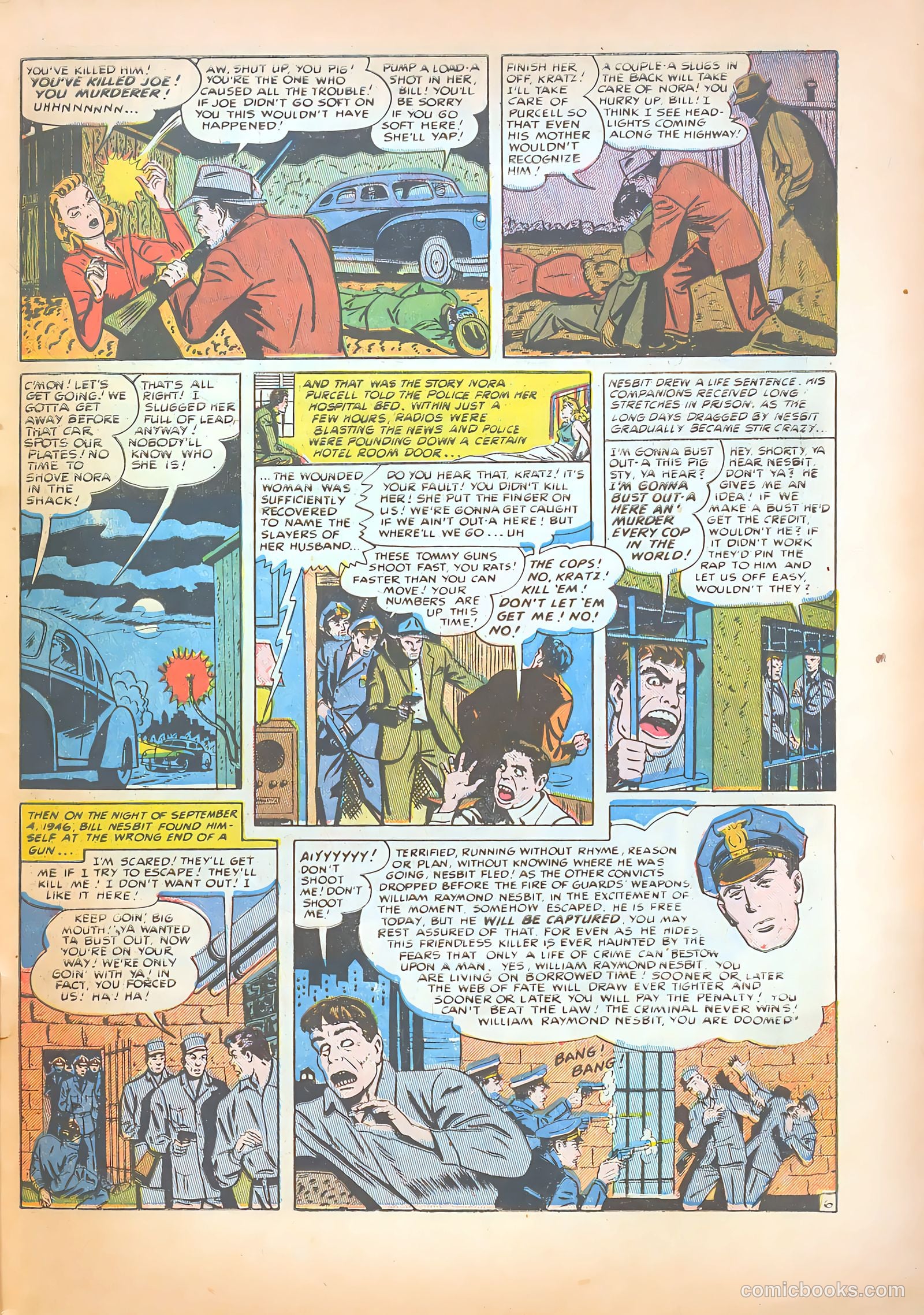 True Crime Comics #5 (1949) — page 41 of 52