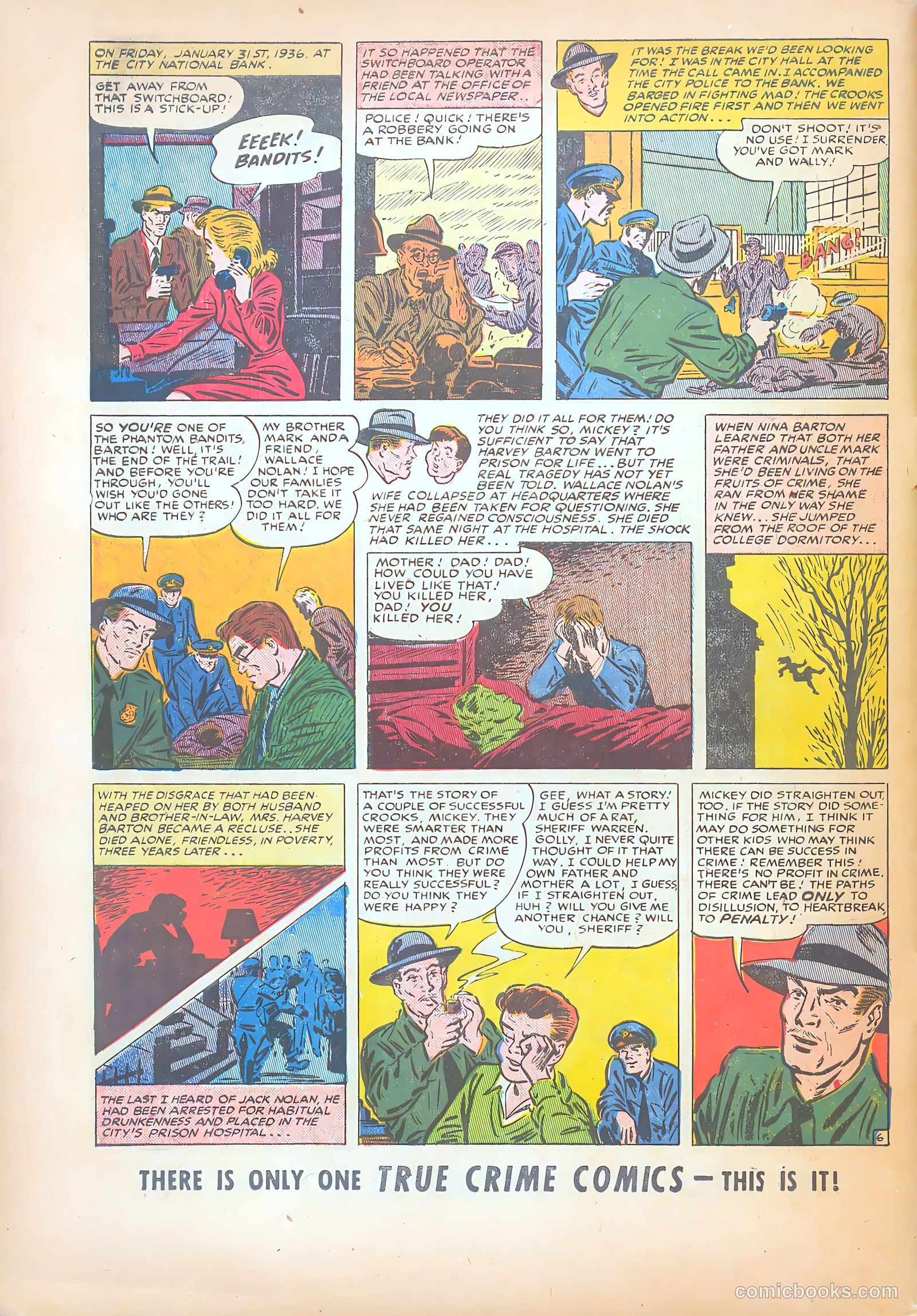 True Crime Comics #5 (1949) — page 48 of 52