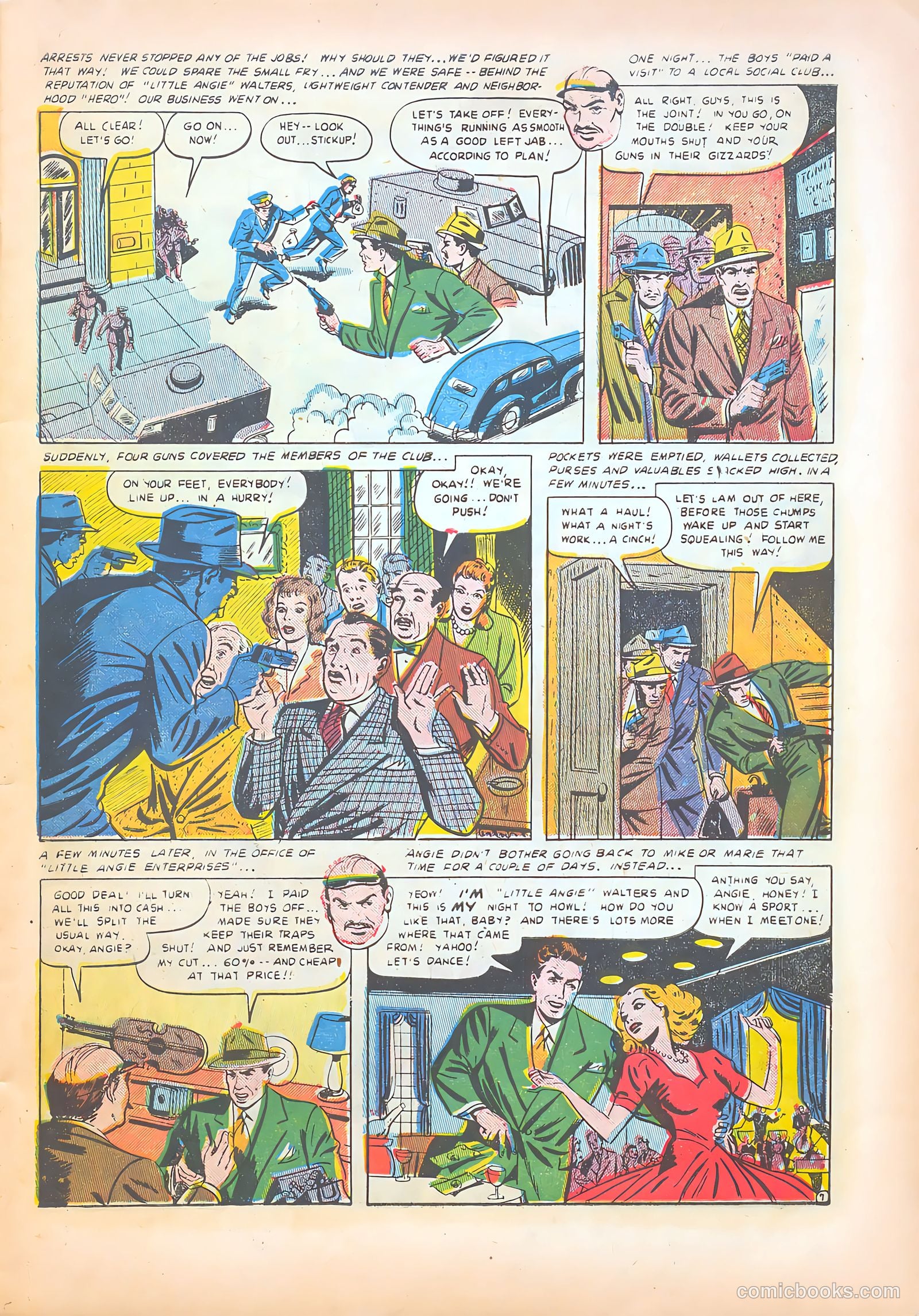 True Crime Comics #6 (1949) — page 9 of 52