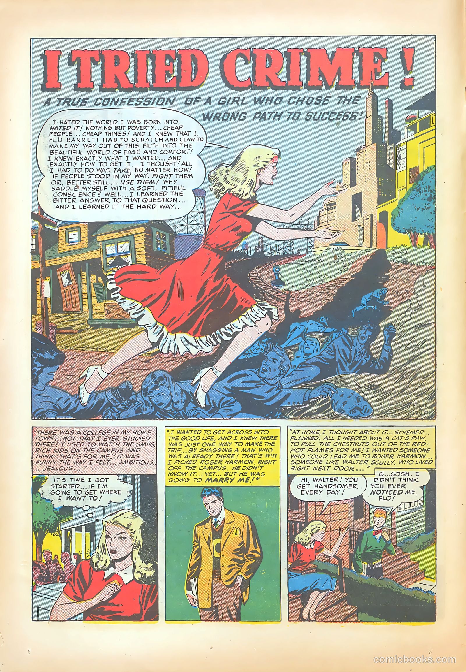 True Crime Comics #6 (1949) — page 16 of 52