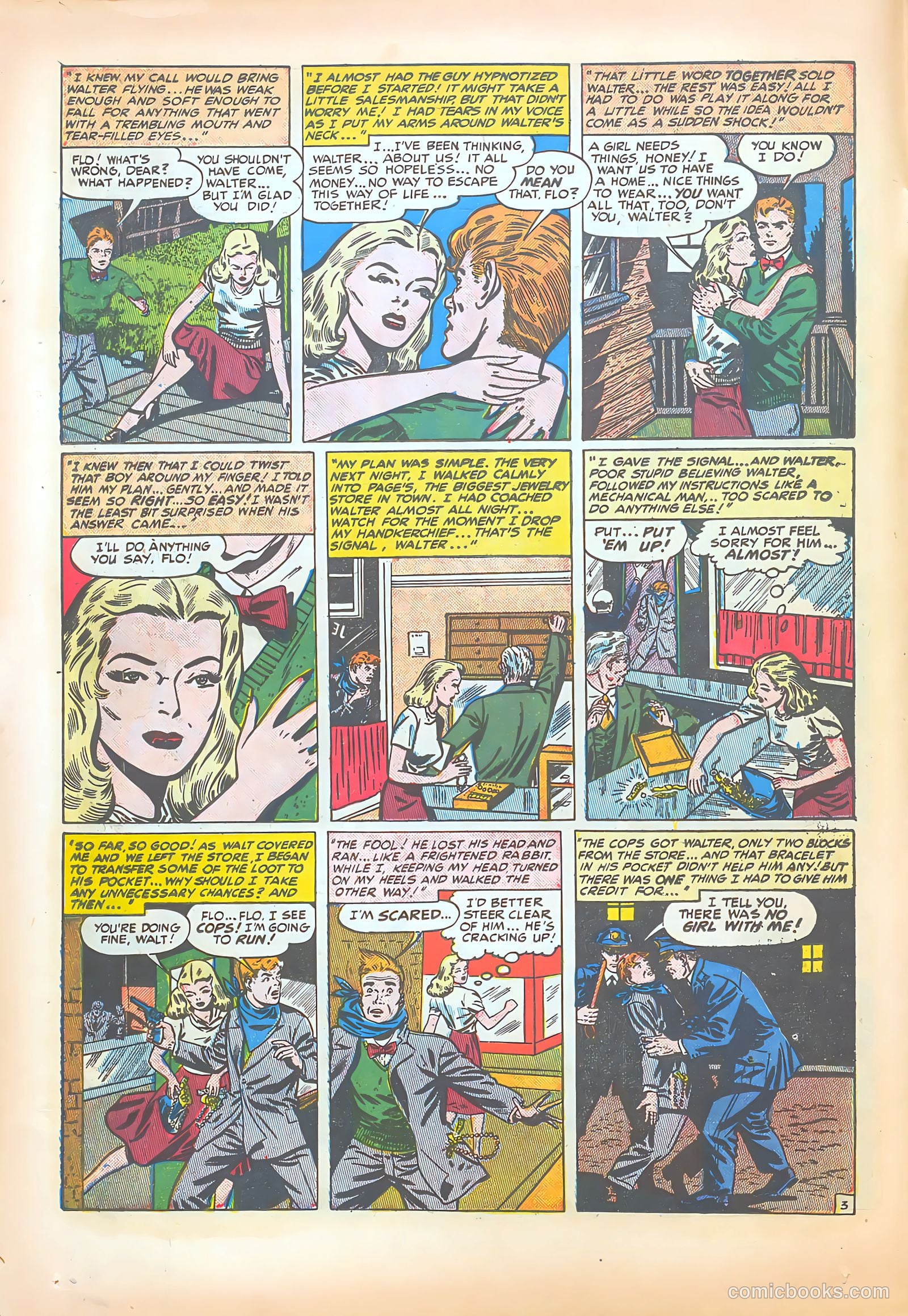 True Crime Comics #6 (1949) — page 18 of 52