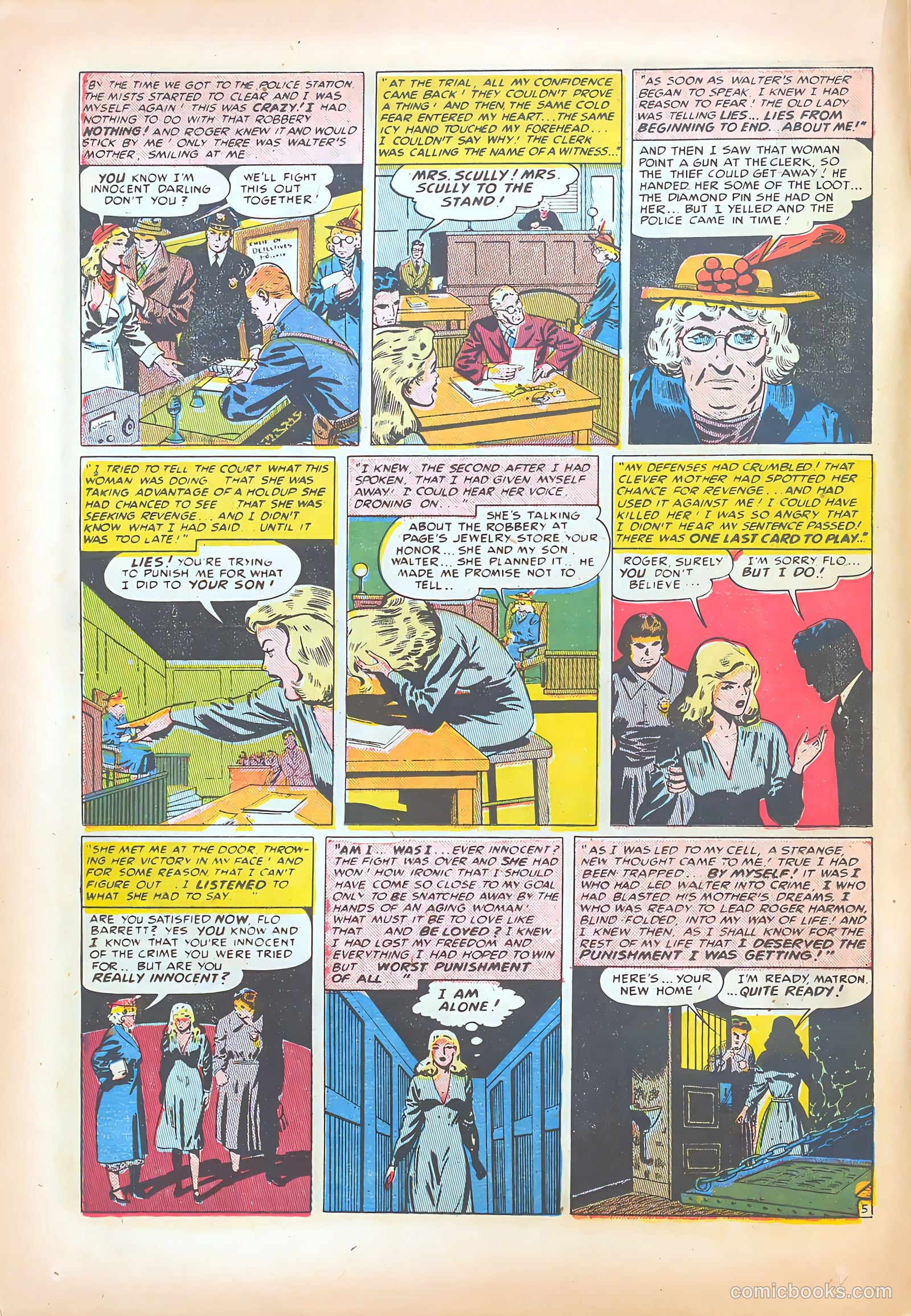 True Crime Comics #6 (1949) — page 20 of 52