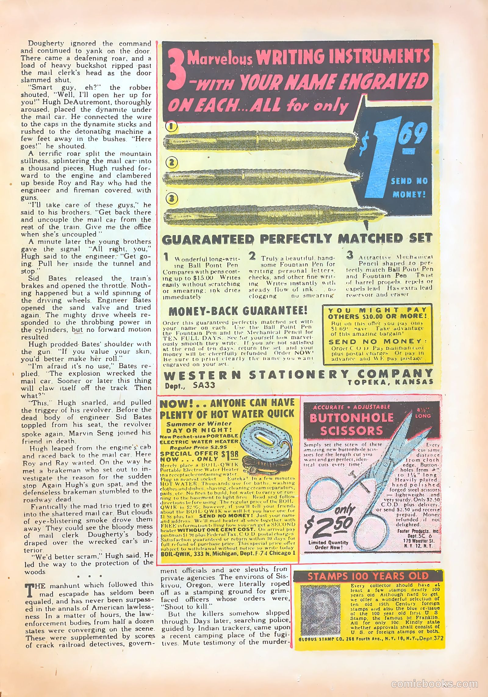 True Crime Comics #6 (1949) — page 33 of 52