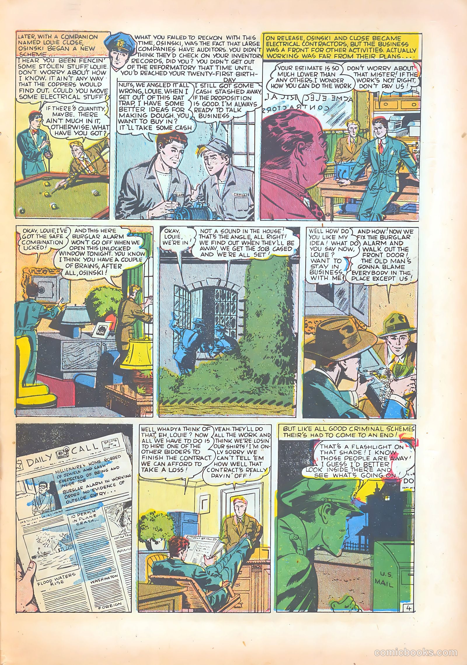 True Crime Comics #6 (1949) — page 39 of 52