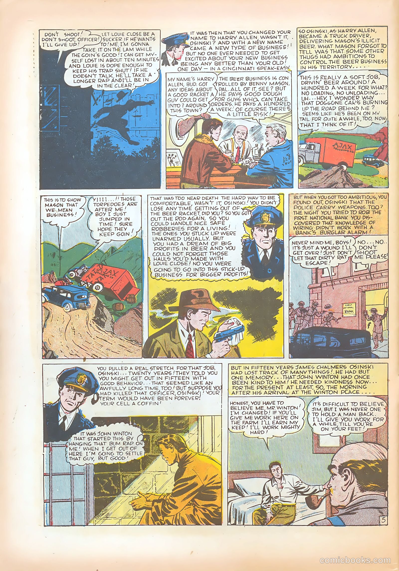 True Crime Comics #6 (1949) — page 40 of 52