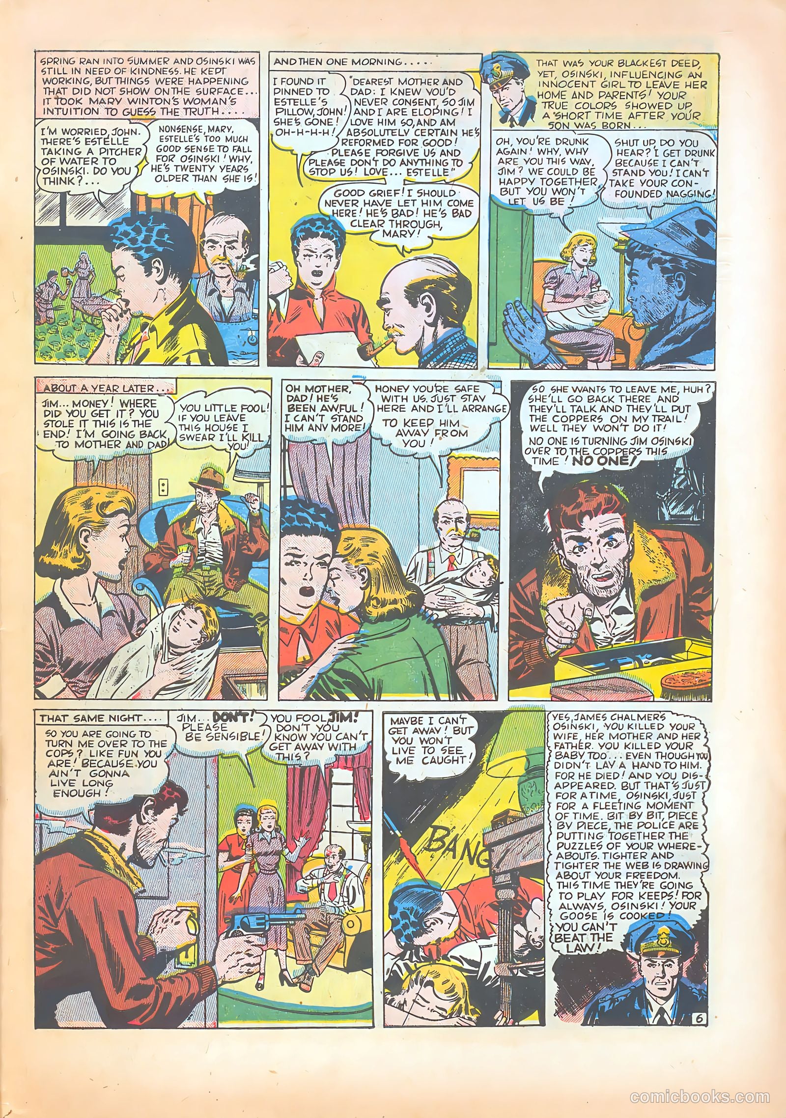 True Crime Comics #6 (1949) — page 41 of 52