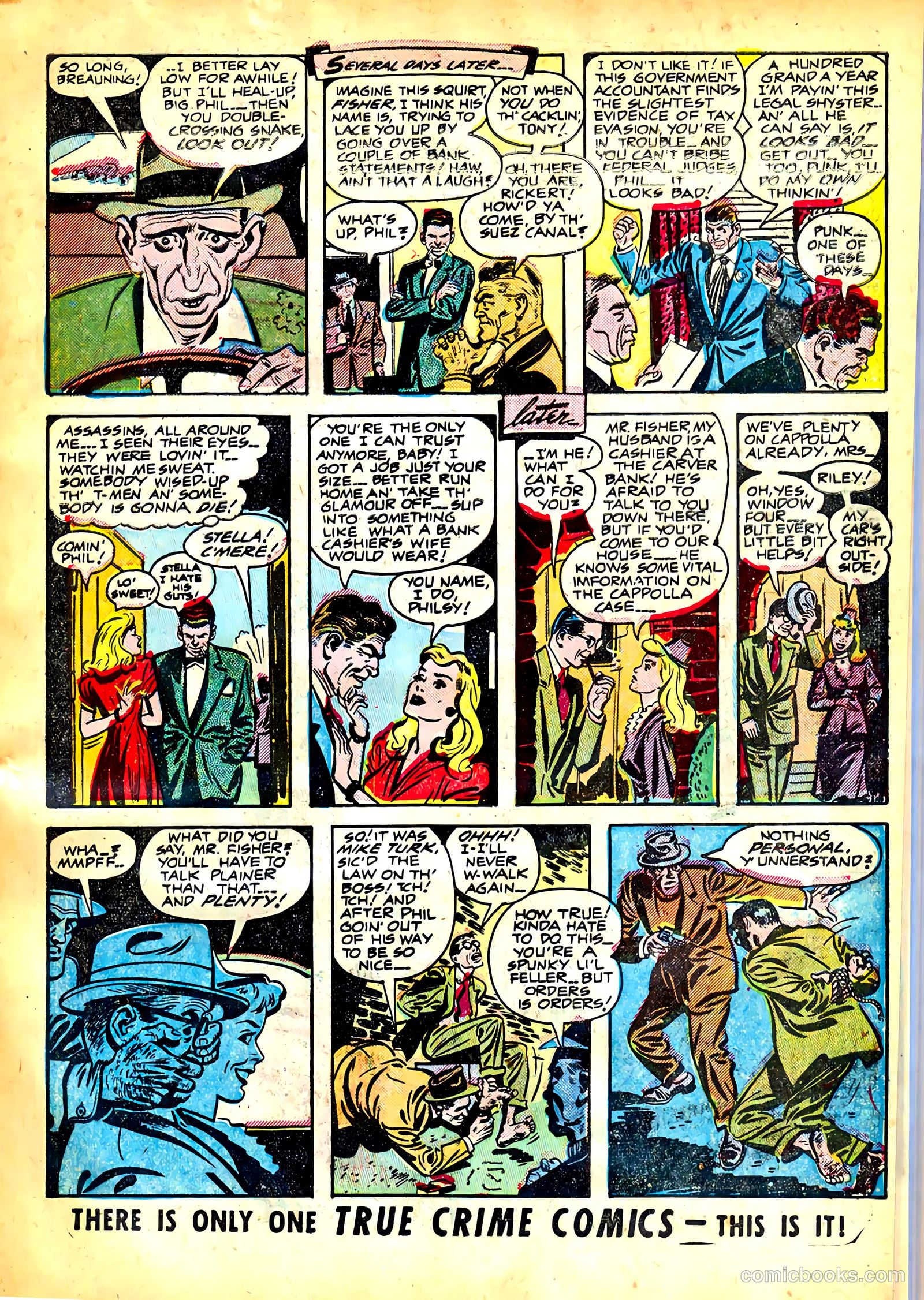 True Crime Comics #9 (1949) — page 7 of 36