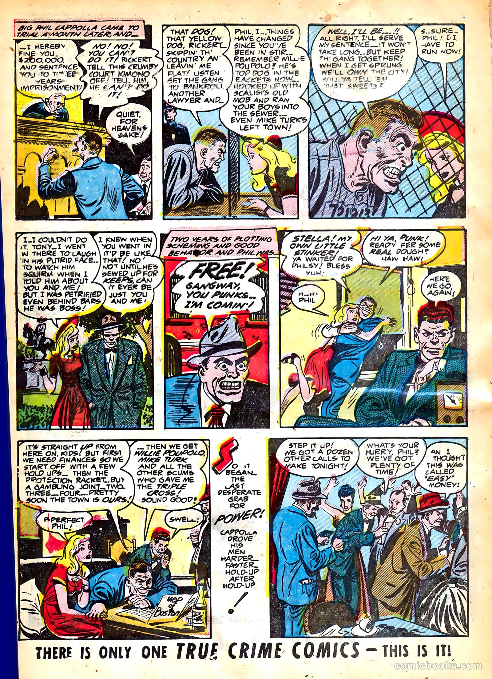 True Crime Comics #9 (1949) — page 10 of 36