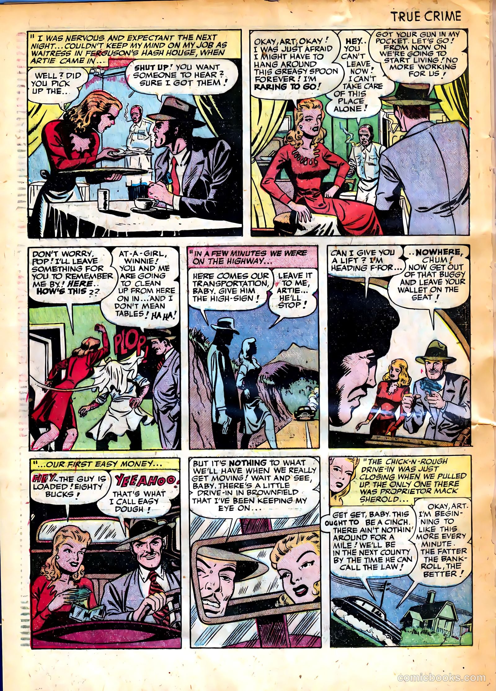 True Crime Comics #9 (1949) — page 24 of 36