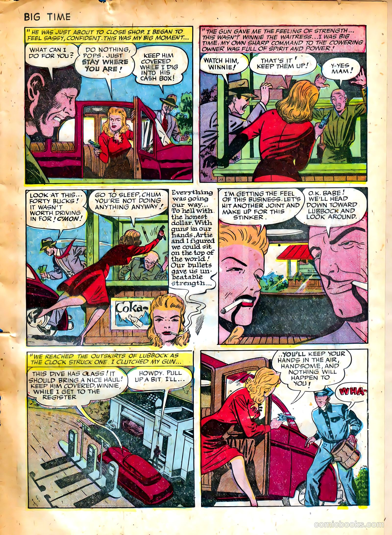 True Crime Comics #9 (1949) — page 25 of 36