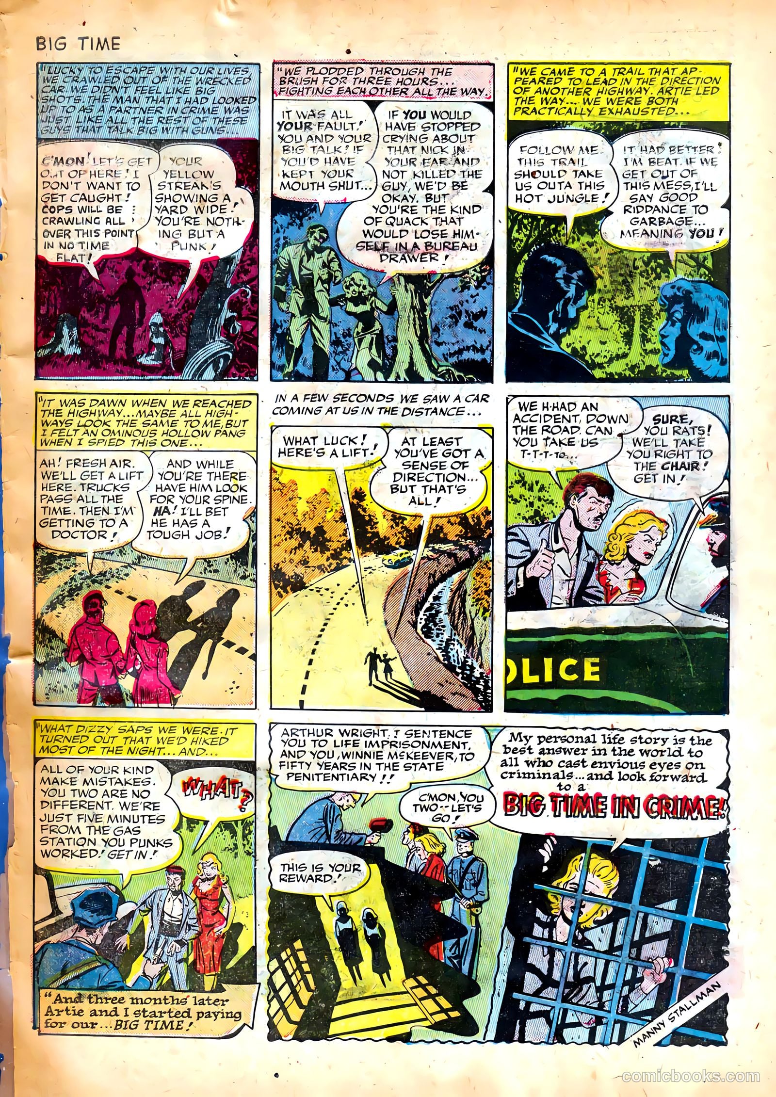 True Crime Comics #9 (1949) — page 27 of 36