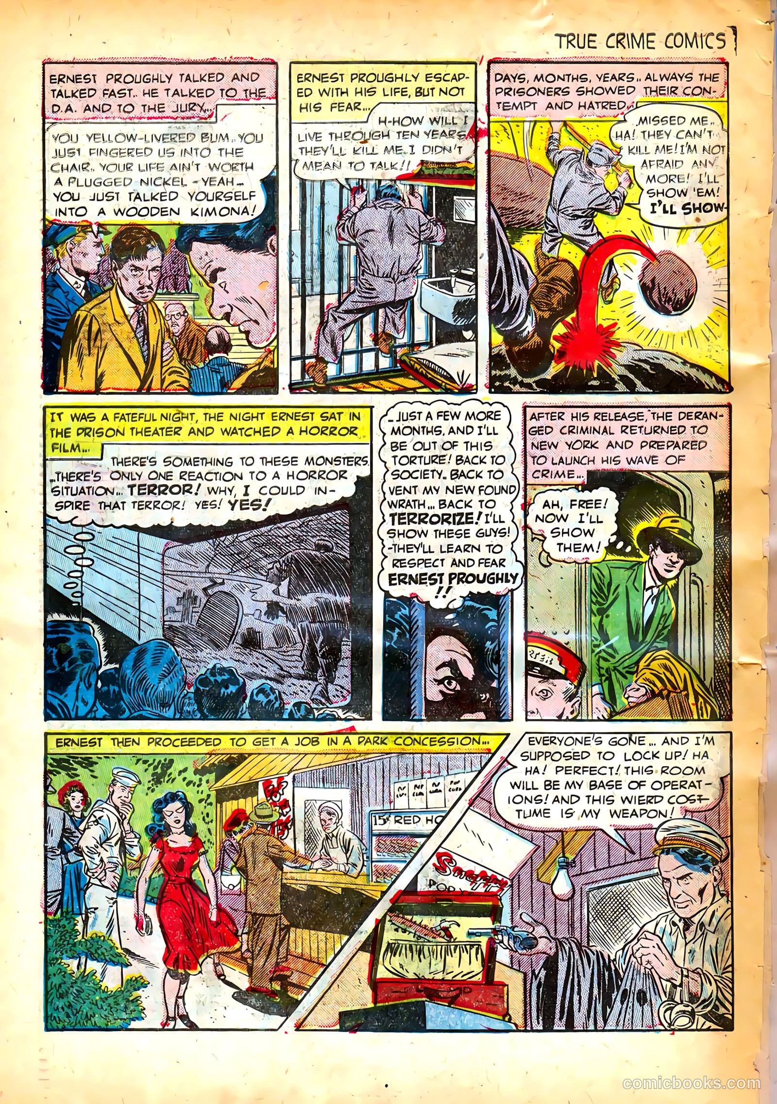 True Crime Comics #9 (1949) — page 30 of 36