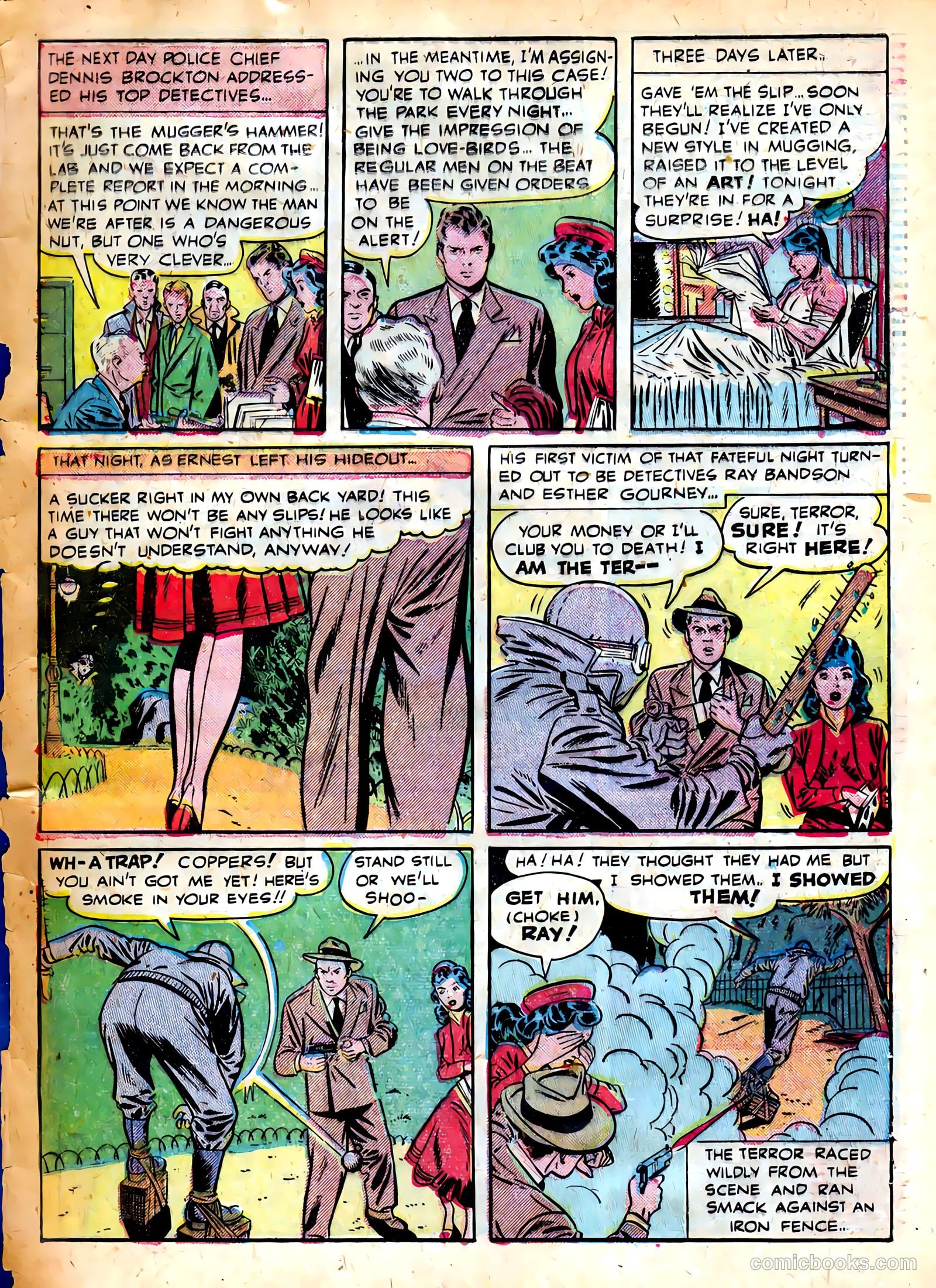 True Crime Comics #9 (1949) — page 33 of 36