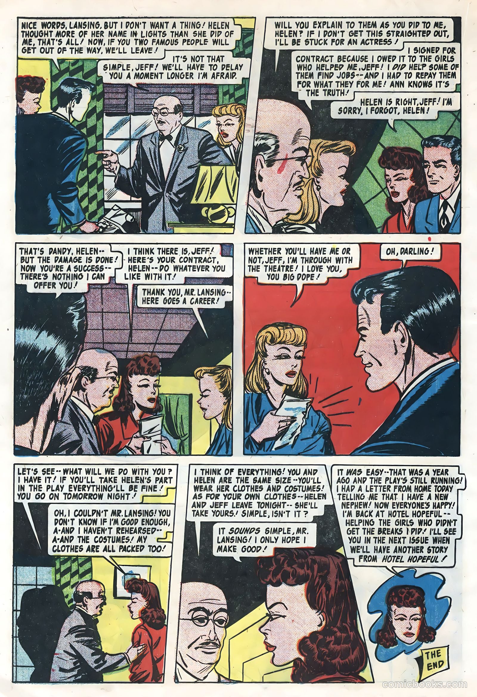 True Life Secrets #1 (1951) — page 16 of 36