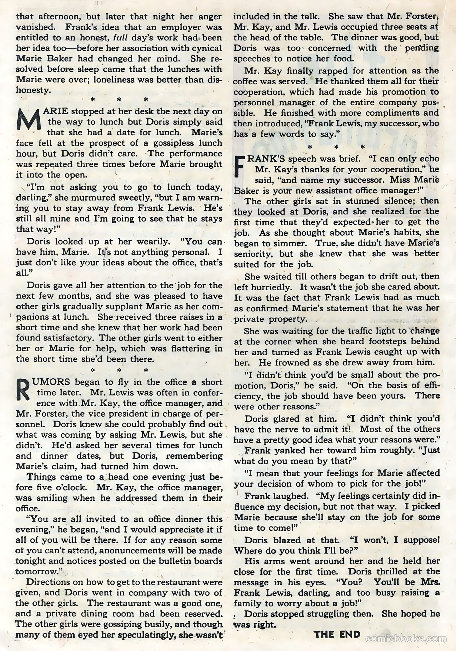 True Life Secrets #1 (1951) — page 18 of 36