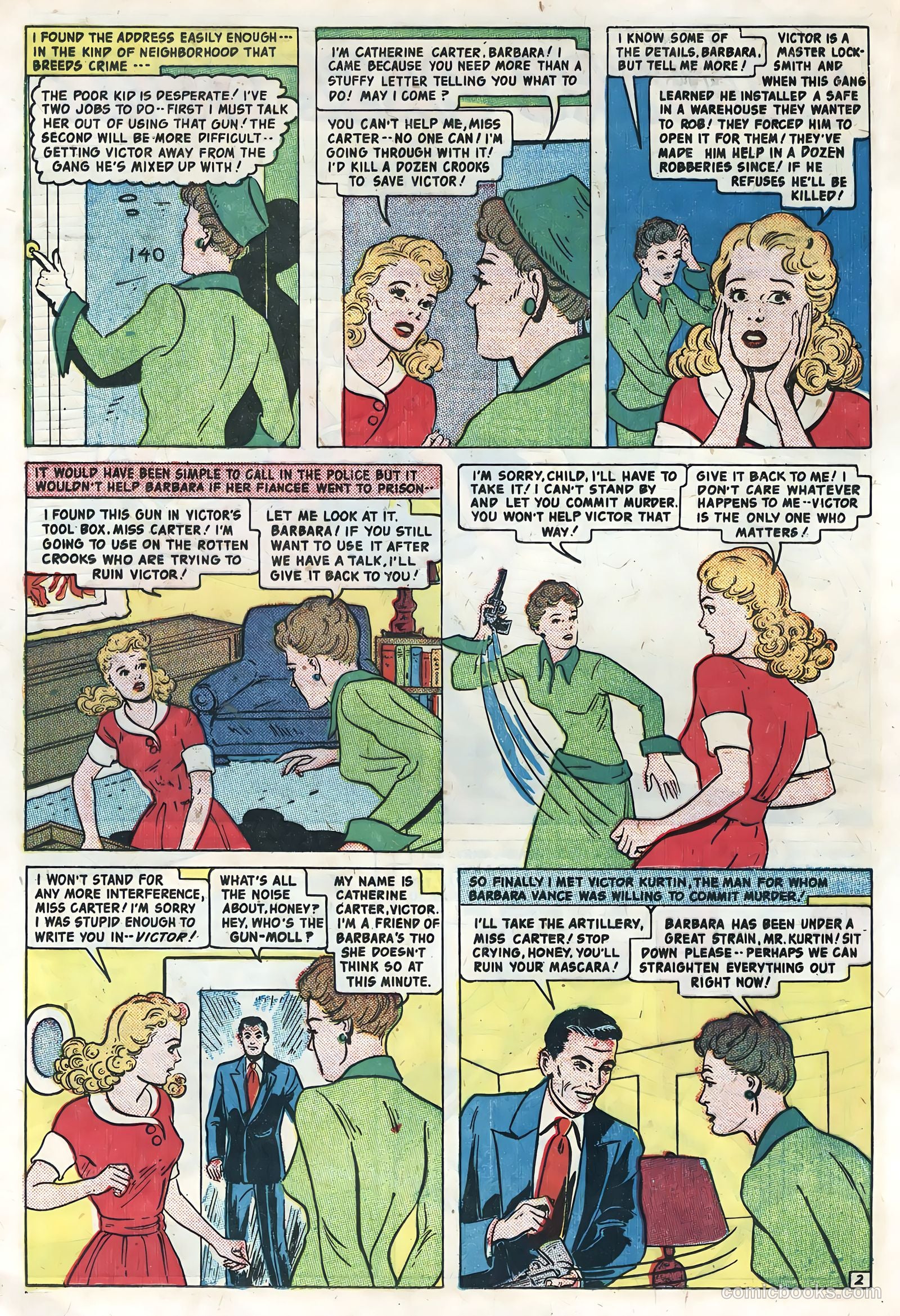 True Life Secrets #1 (1951) — page 20 of 36