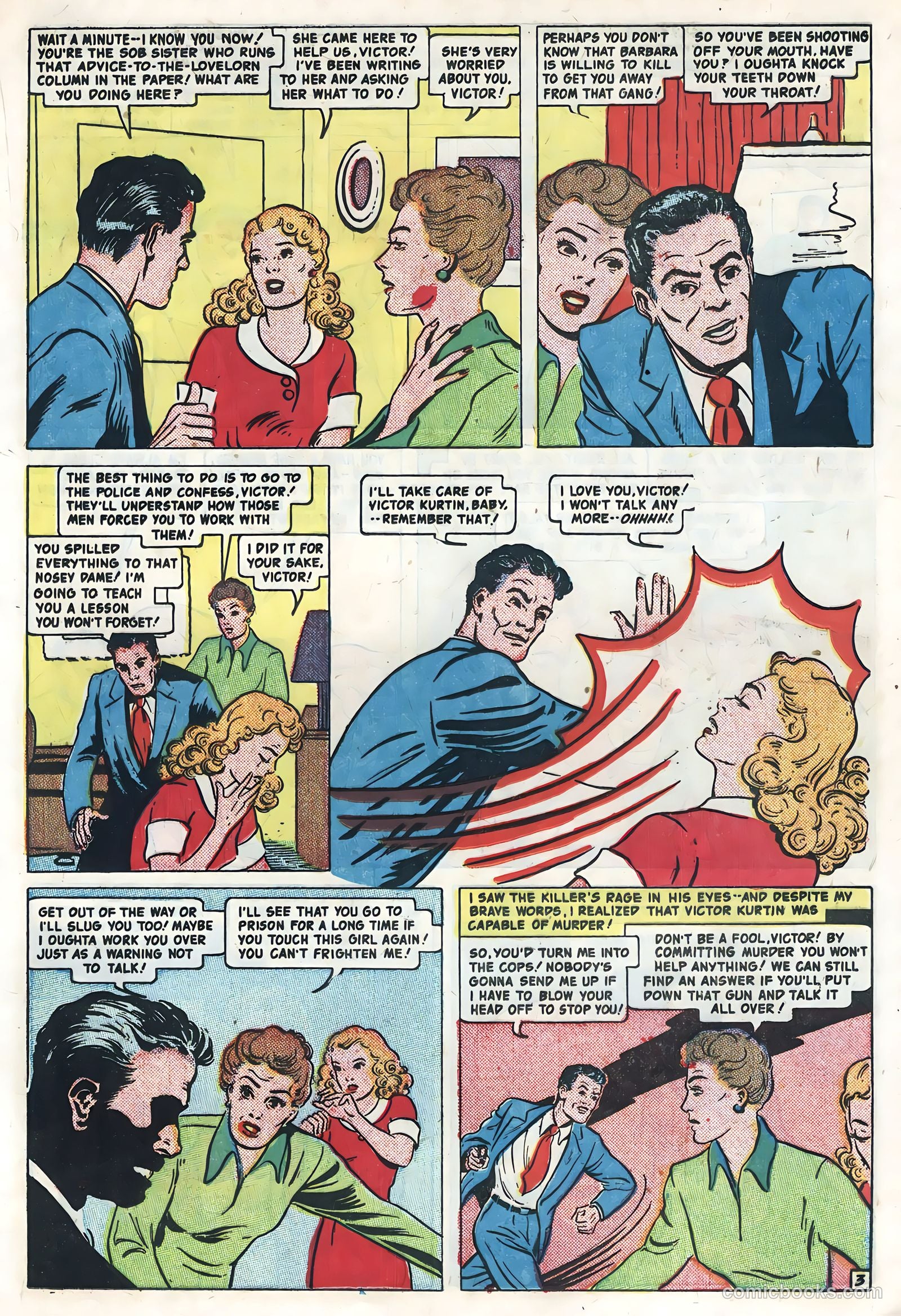 True Life Secrets #1 (1951) — page 21 of 36