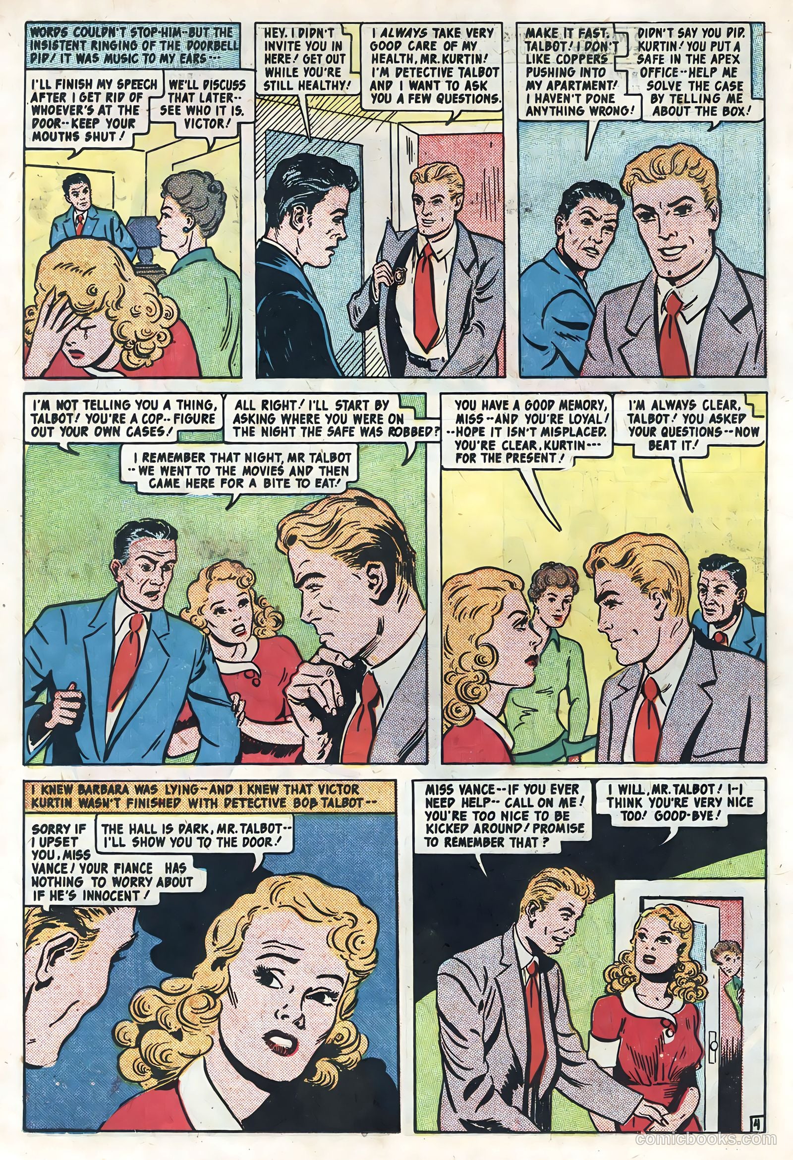 True Life Secrets #1 (1951) — page 22 of 36