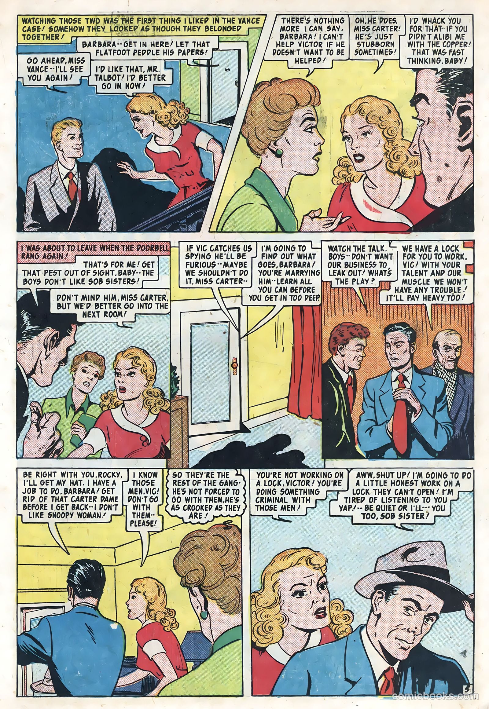 True Life Secrets #1 (1951) — page 23 of 36