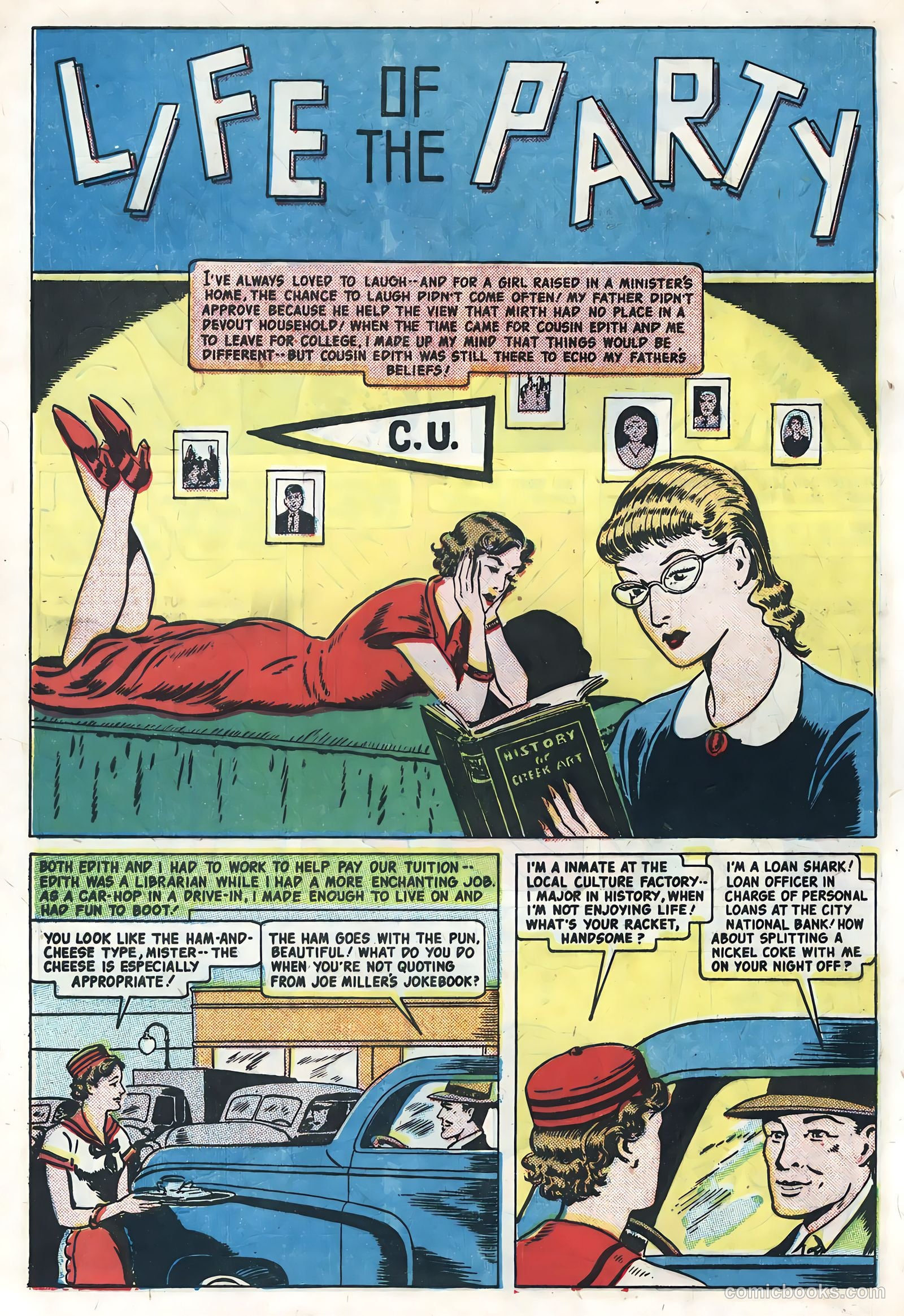 True Life Secrets #1 (1951) — page 28 of 36
