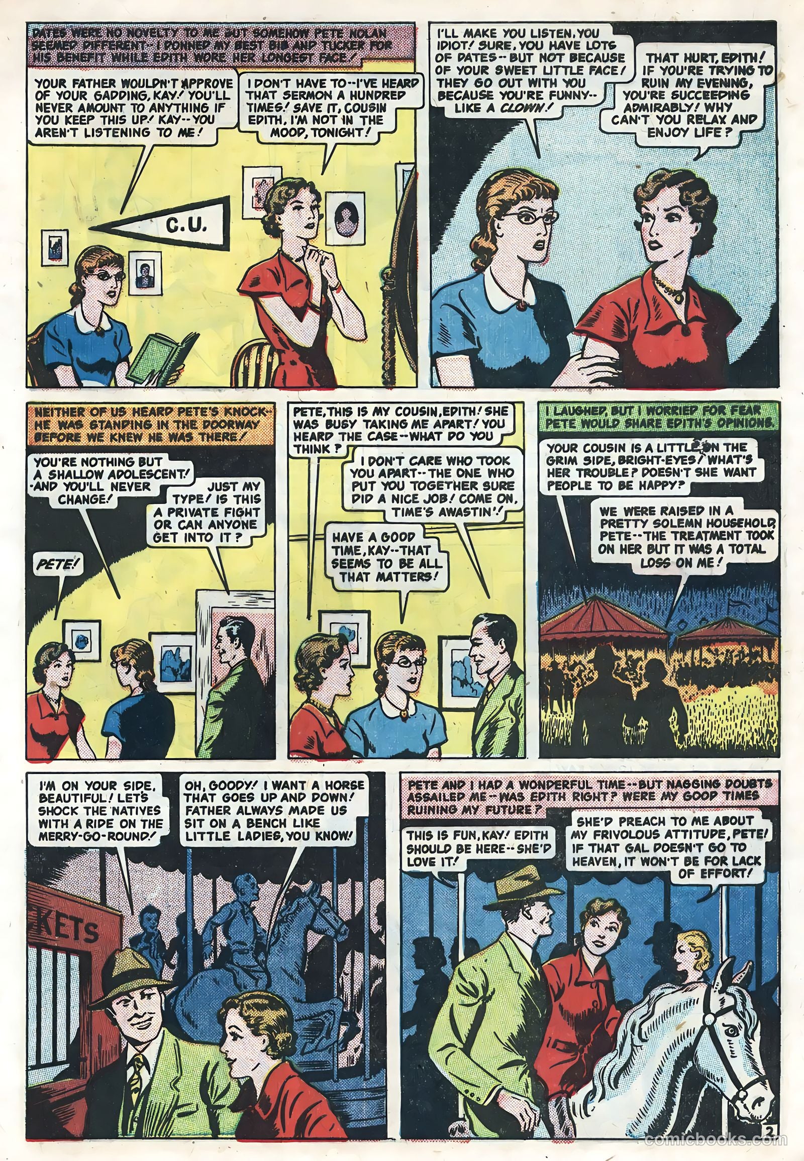 True Life Secrets #1 (1951) — page 29 of 36