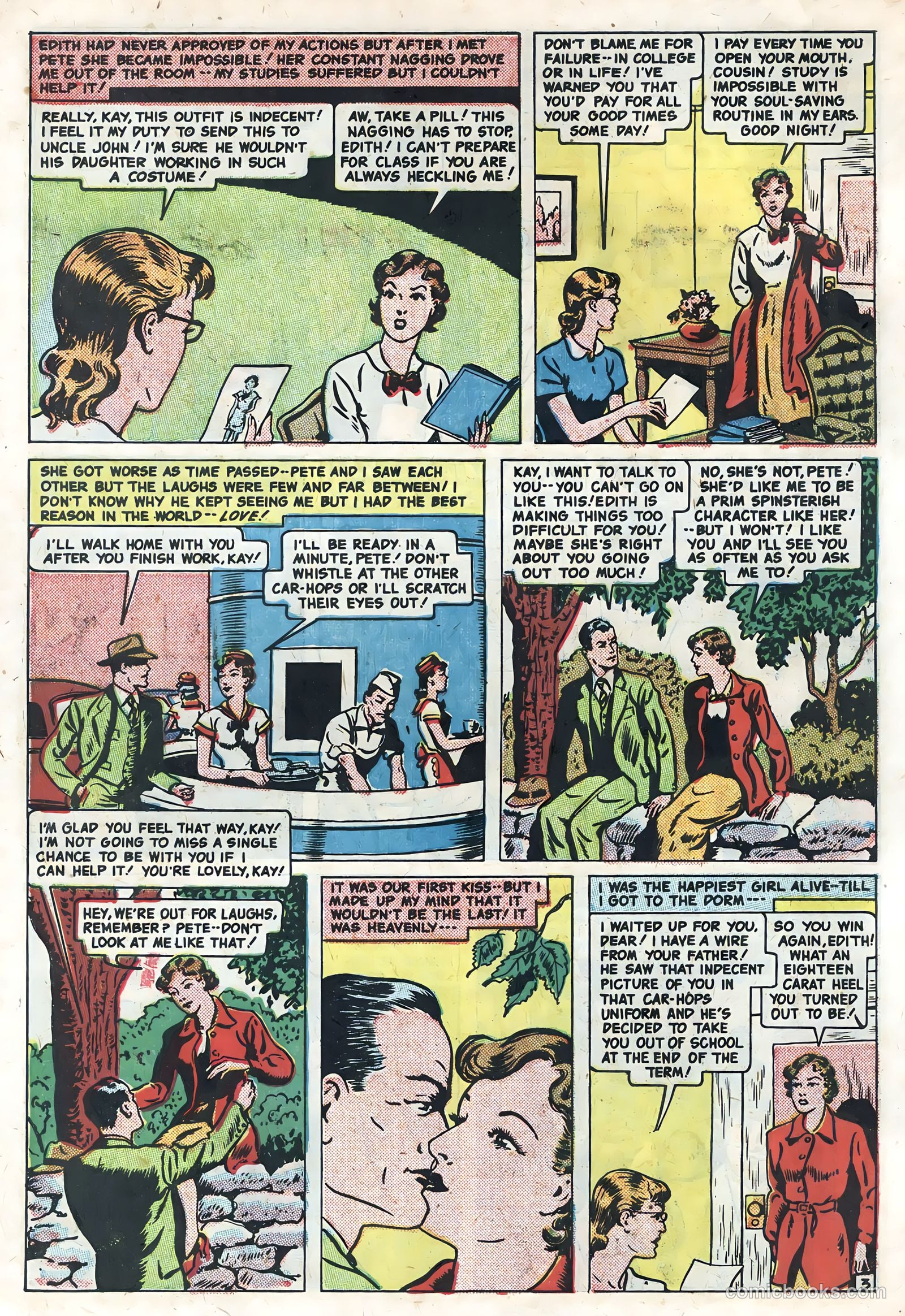 True Life Secrets #1 (1951) — page 30 of 36