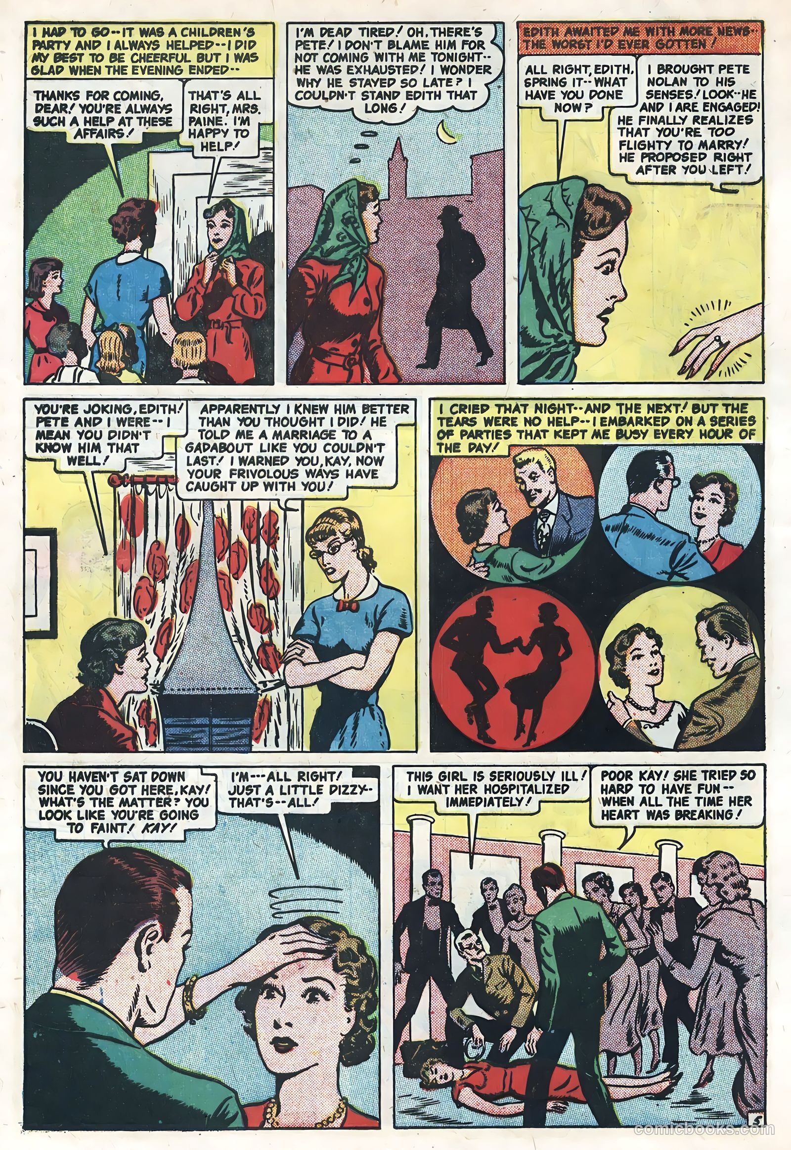 True Life Secrets #1 (1951) — page 32 of 36