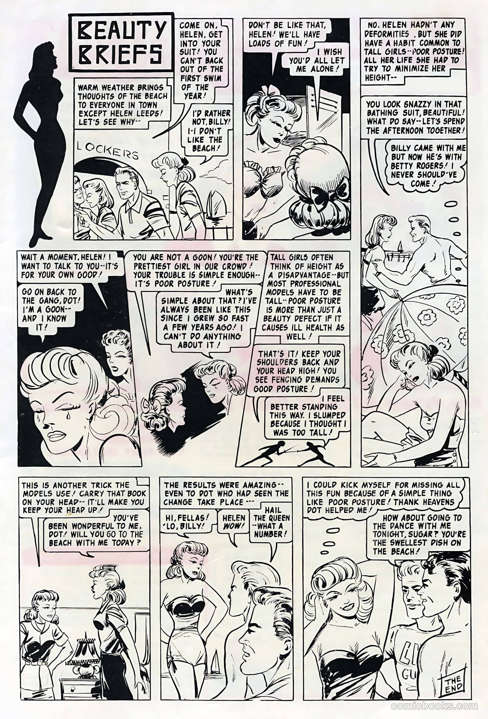 True Life Secrets #1 (1951) — page 35 of 36