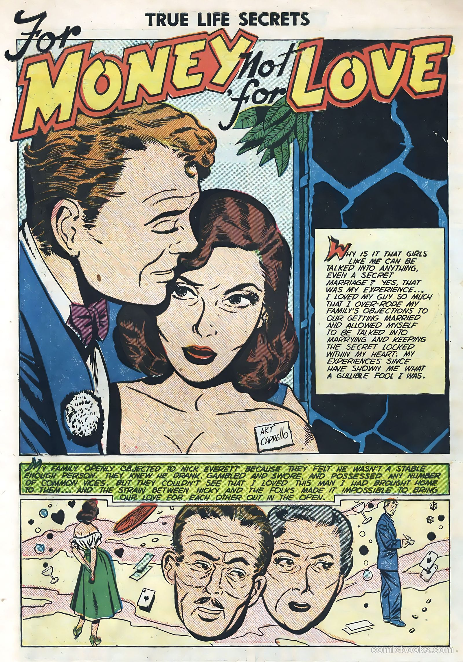 True Life Secrets #10 (1952) — page 3 of 36