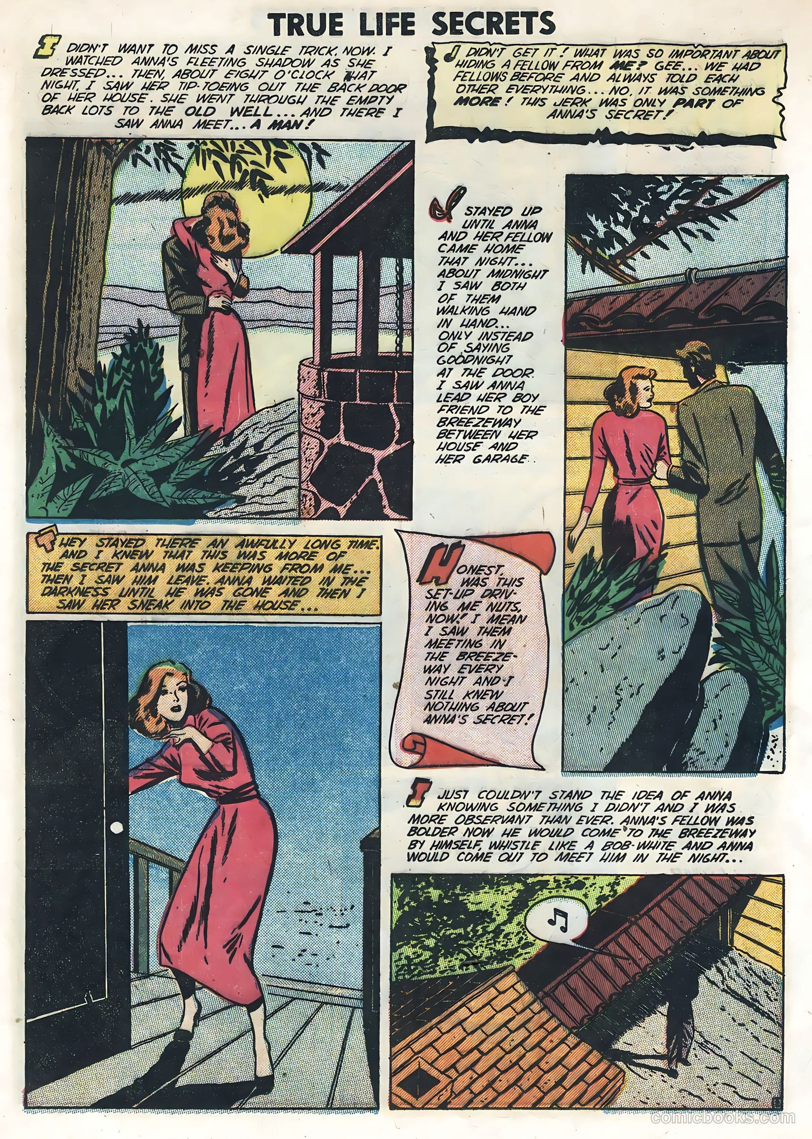 True Life Secrets #10 (1952) — page 13 of 36