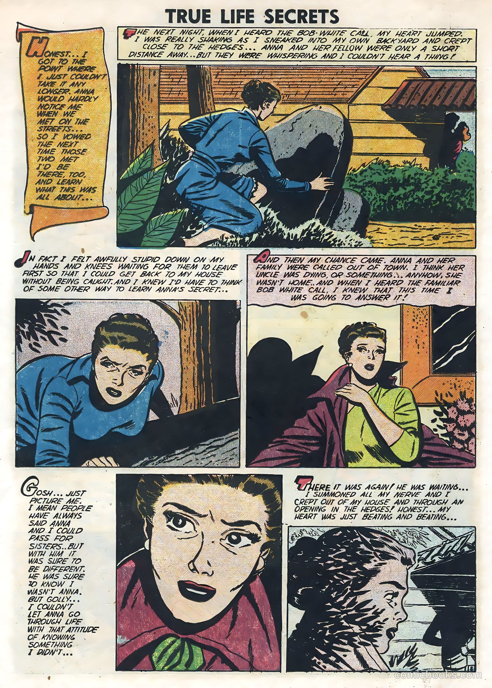 True Life Secrets #10 (1952) — page 14 of 36