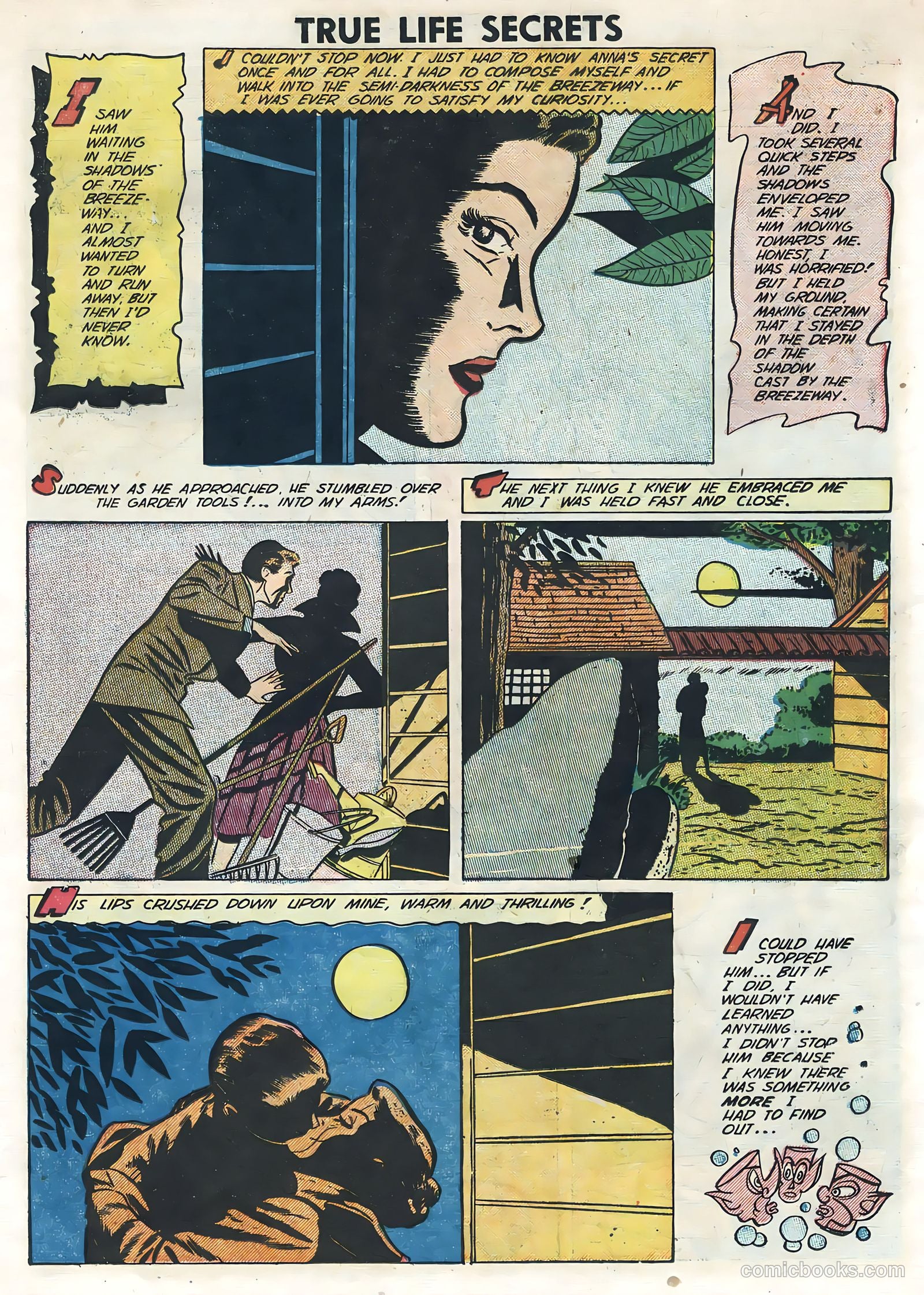 True Life Secrets #10 (1952) — page 15 of 36