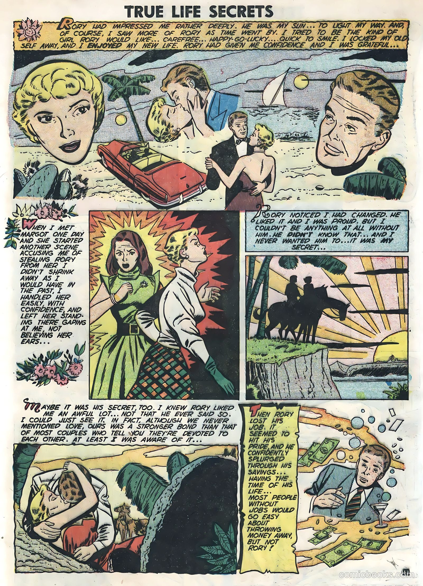 True Life Secrets #10 (1952) — page 21 of 36