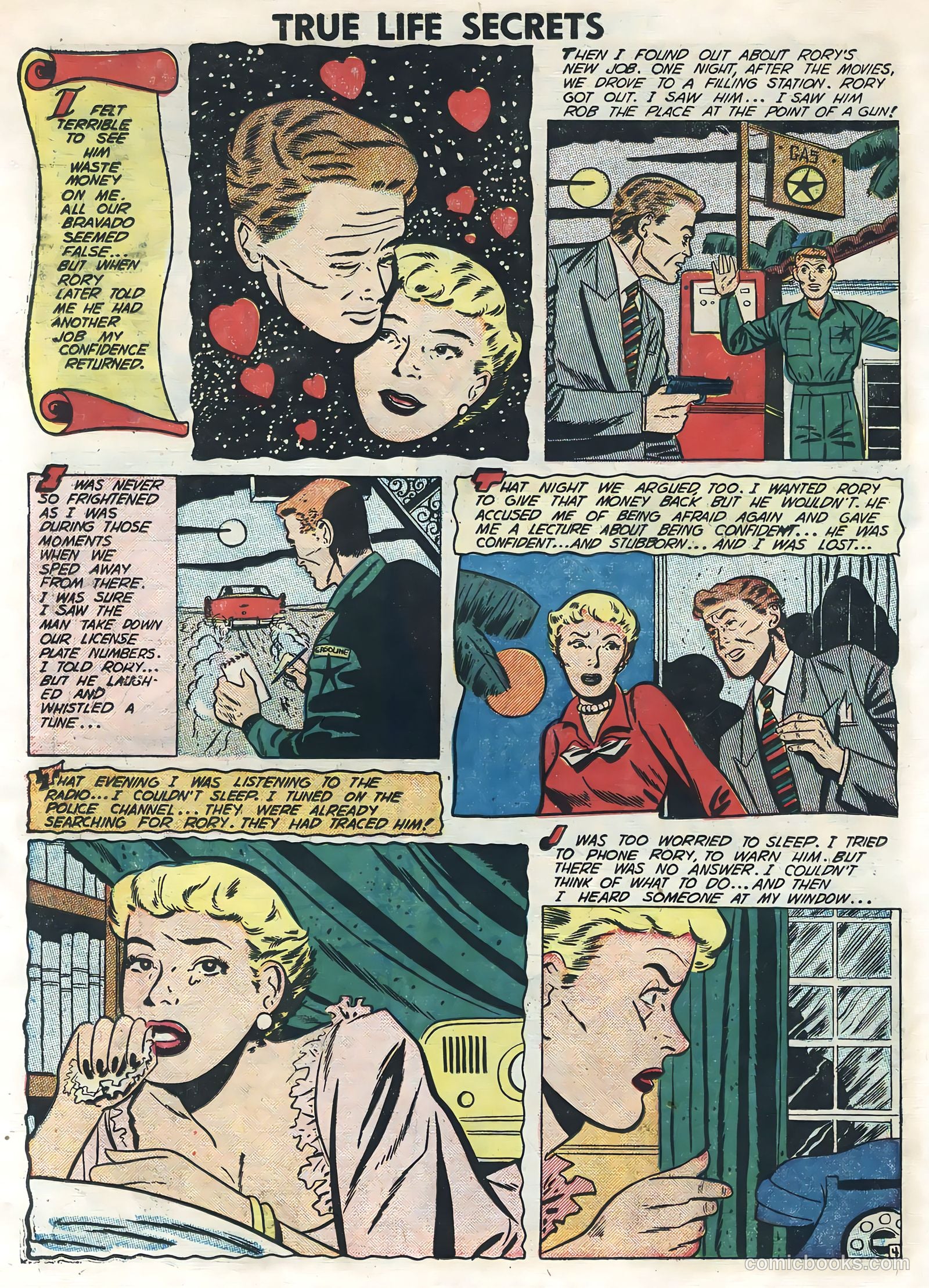 True Life Secrets #10 (1952) — page 22 of 36