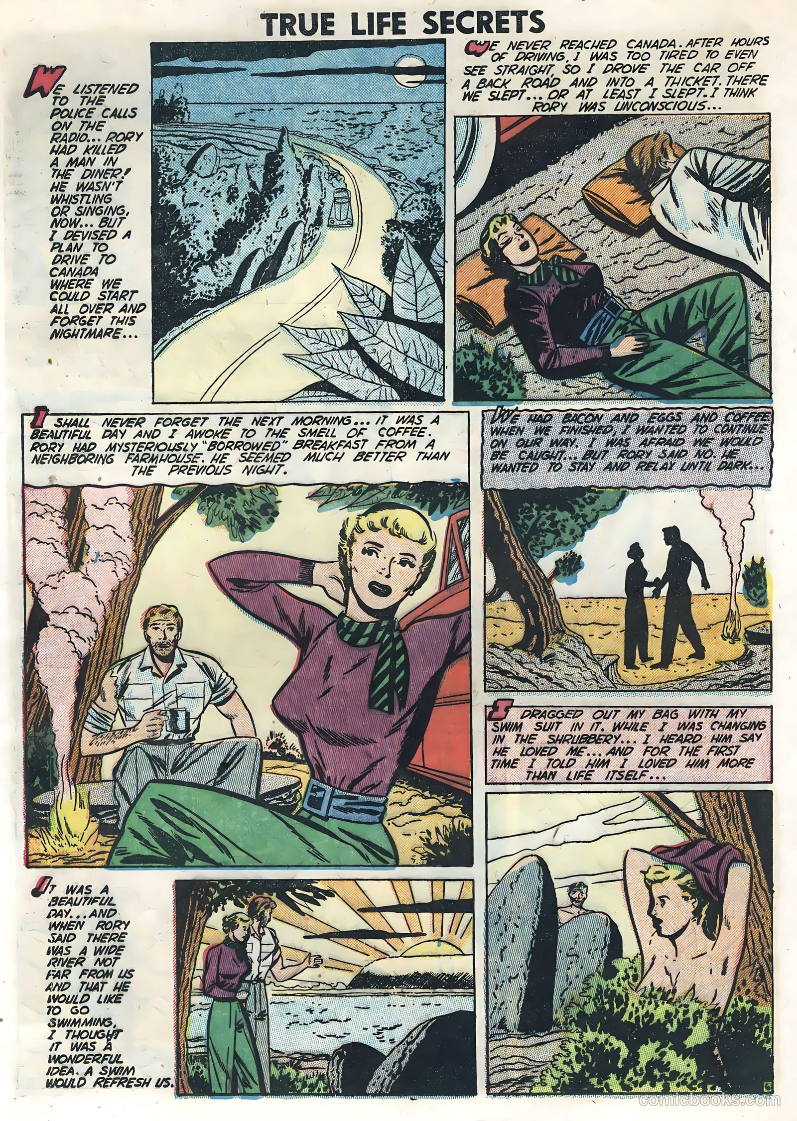True Life Secrets #10 (1952) — page 24 of 36