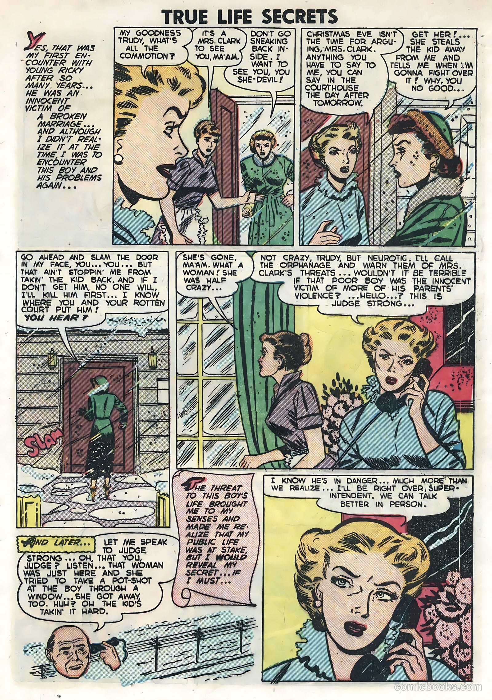 True Life Secrets #10 (1952) — page 29 of 36