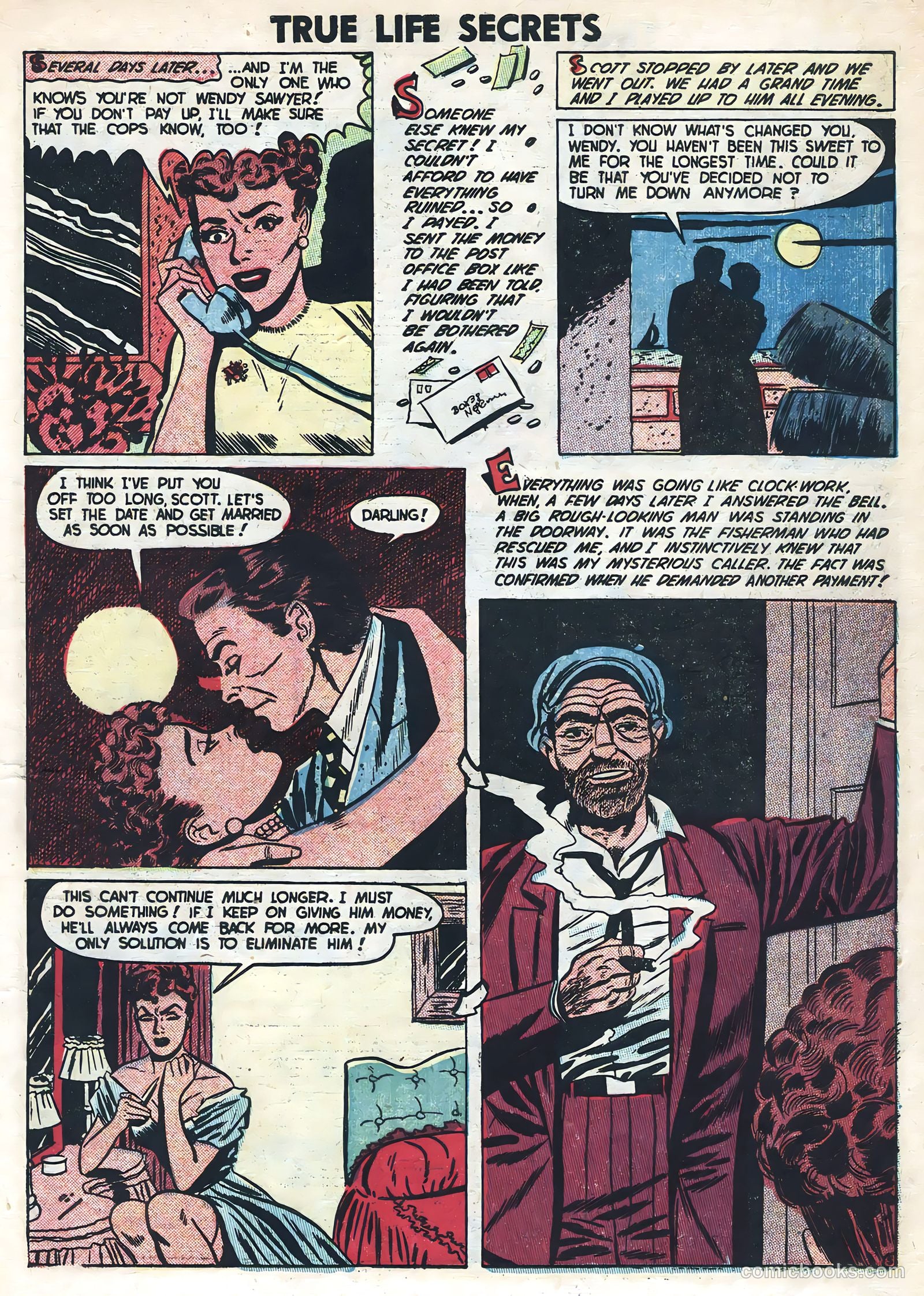 True Life Secrets #11 (1953) — page 7 of 36