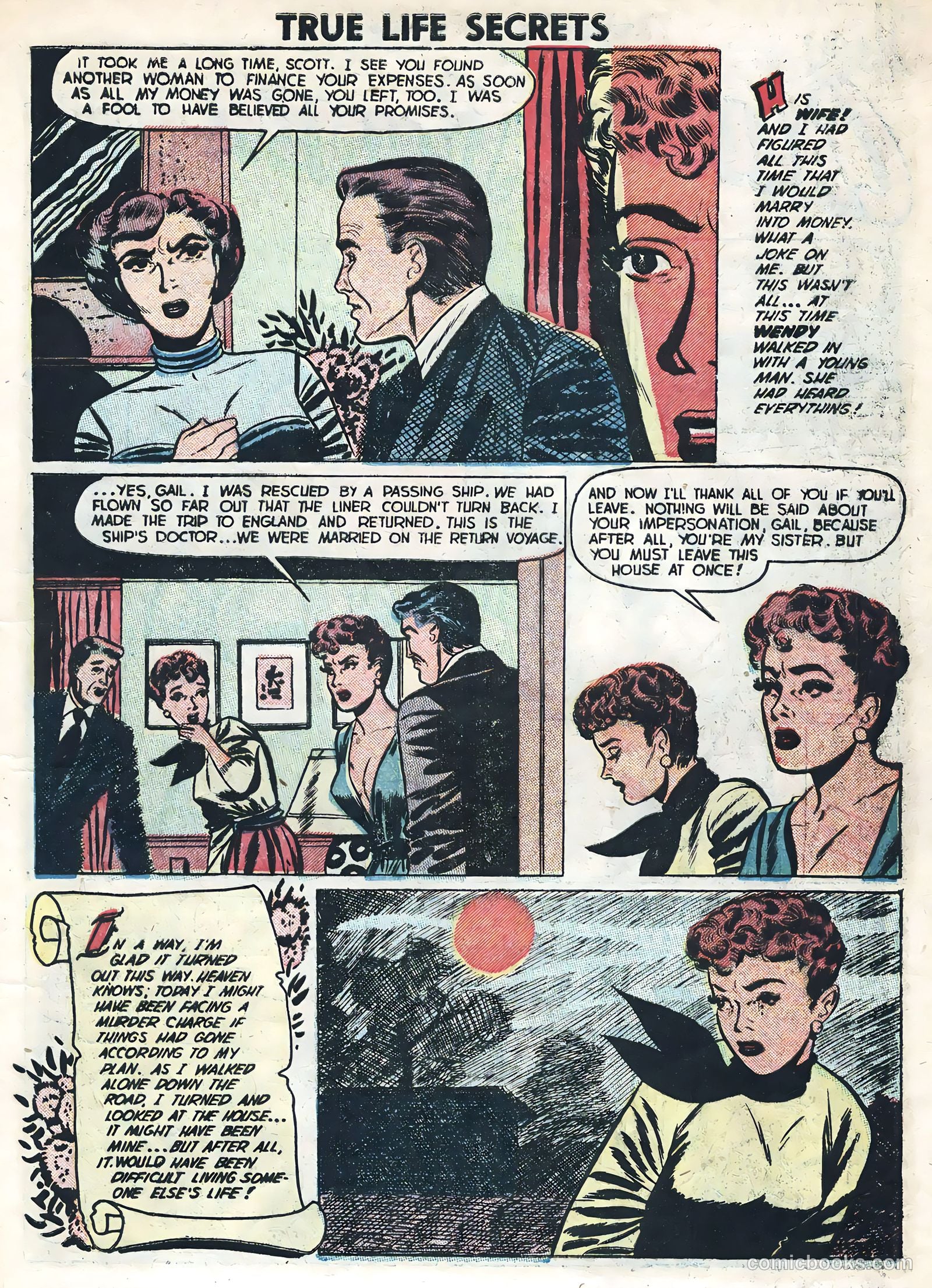 True Life Secrets #11 (1953) — page 9 of 36