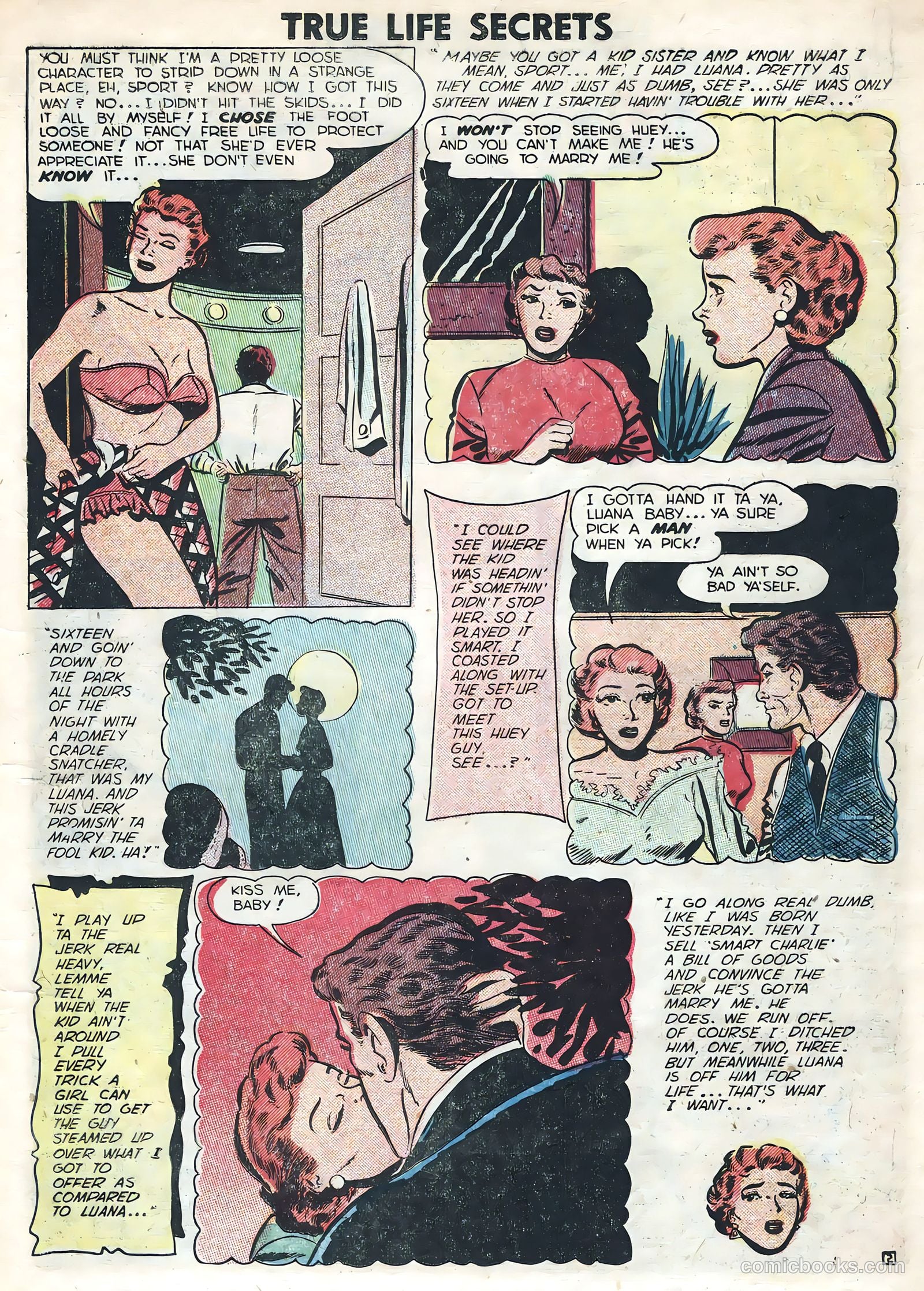 True Life Secrets #11 (1953) — page 11 of 36