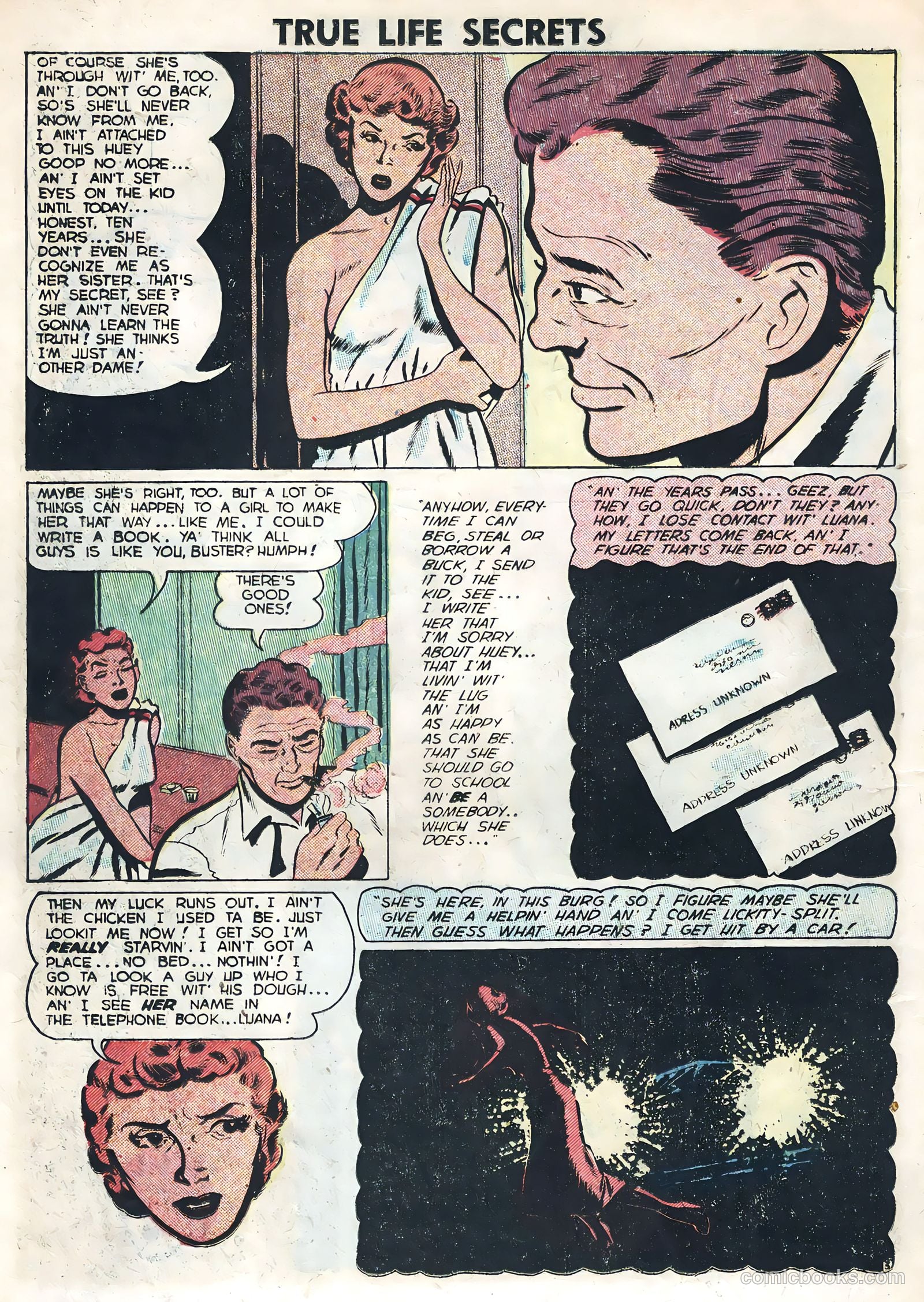 True Life Secrets #11 (1953) — page 12 of 36