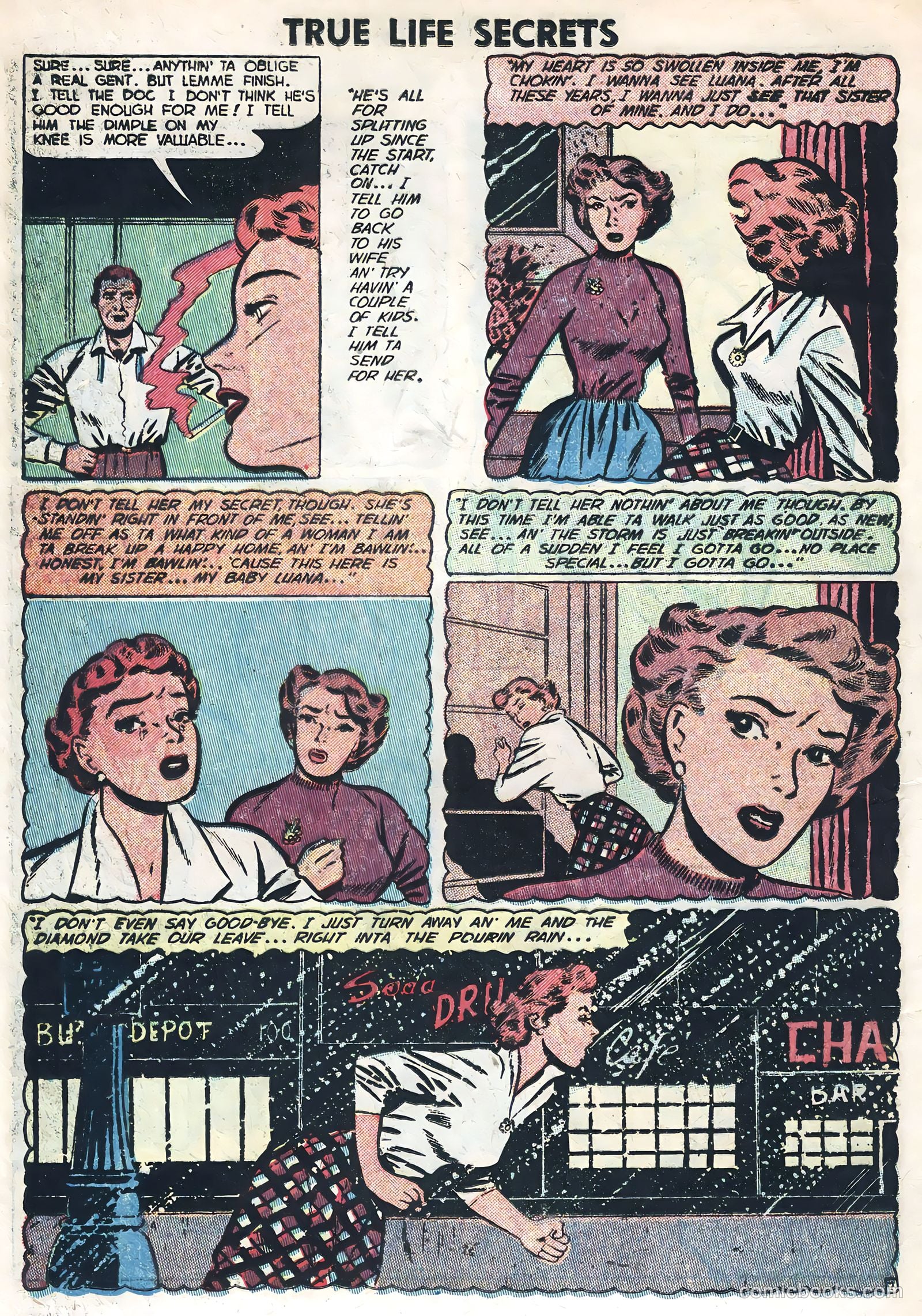 True Life Secrets #11 (1953) — page 16 of 36