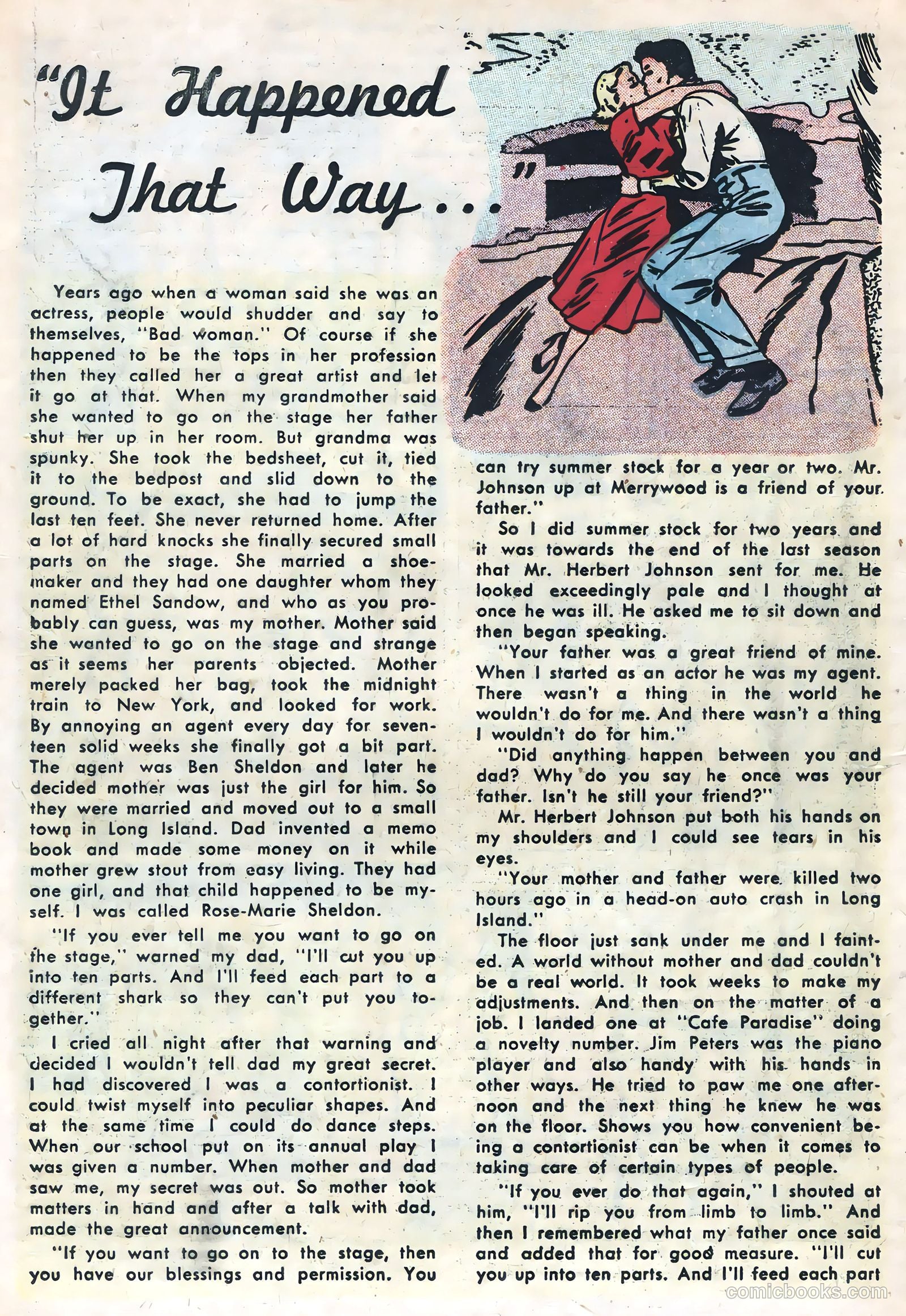 True Life Secrets #11 (1953) — page 18 of 36