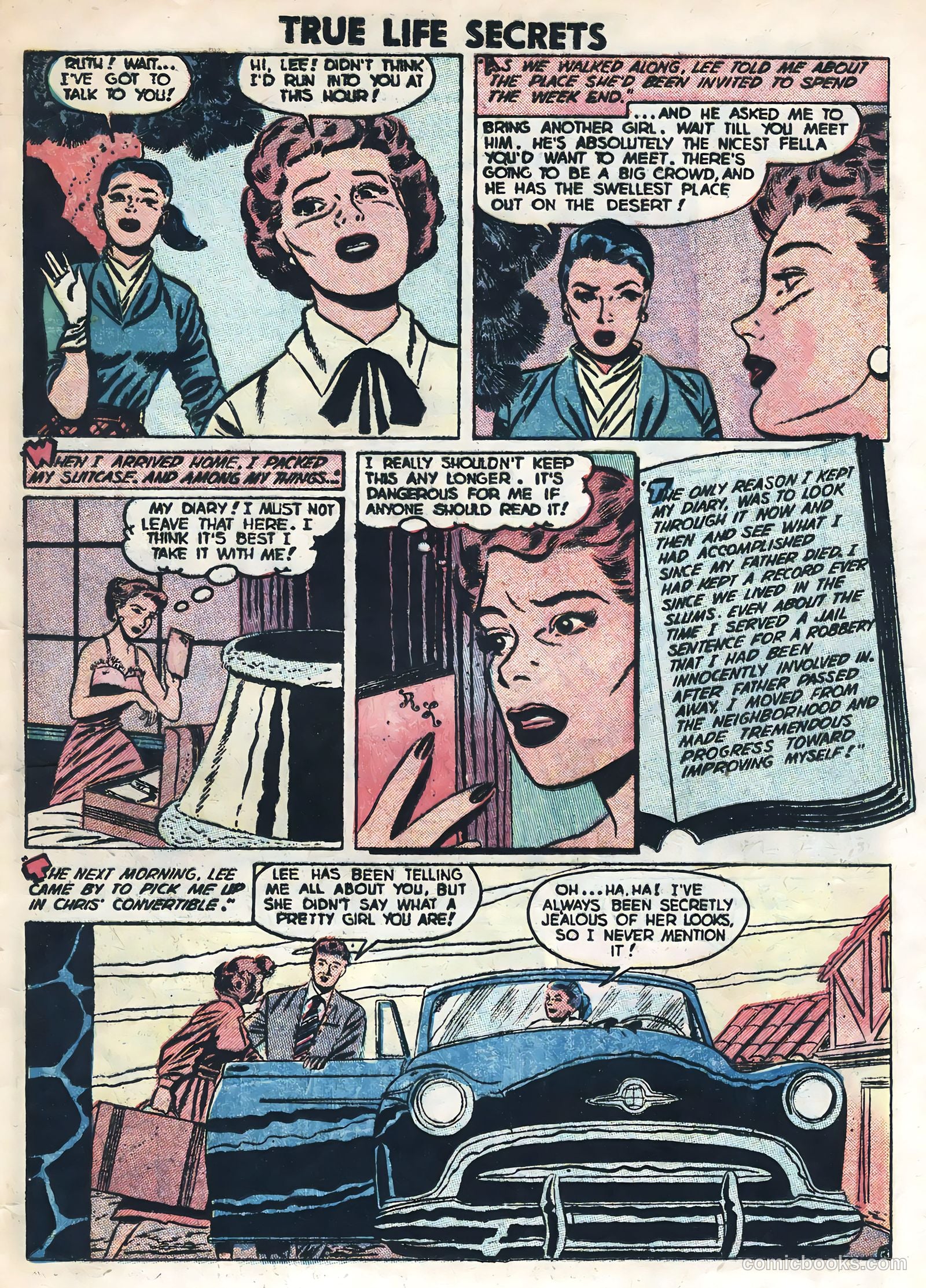 True Life Secrets #11 (1953) — page 21 of 36