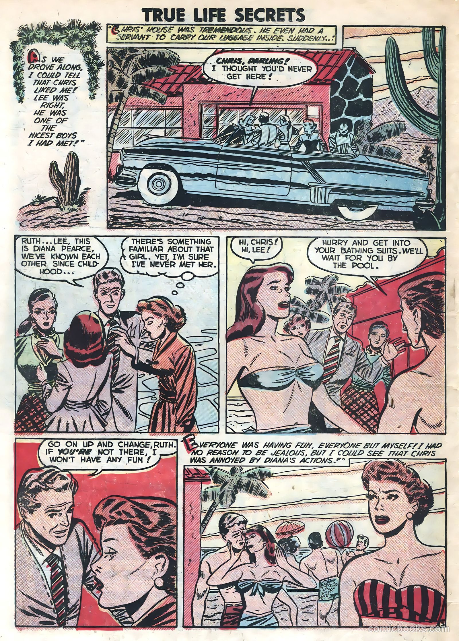 True Life Secrets #11 (1953) — page 22 of 36