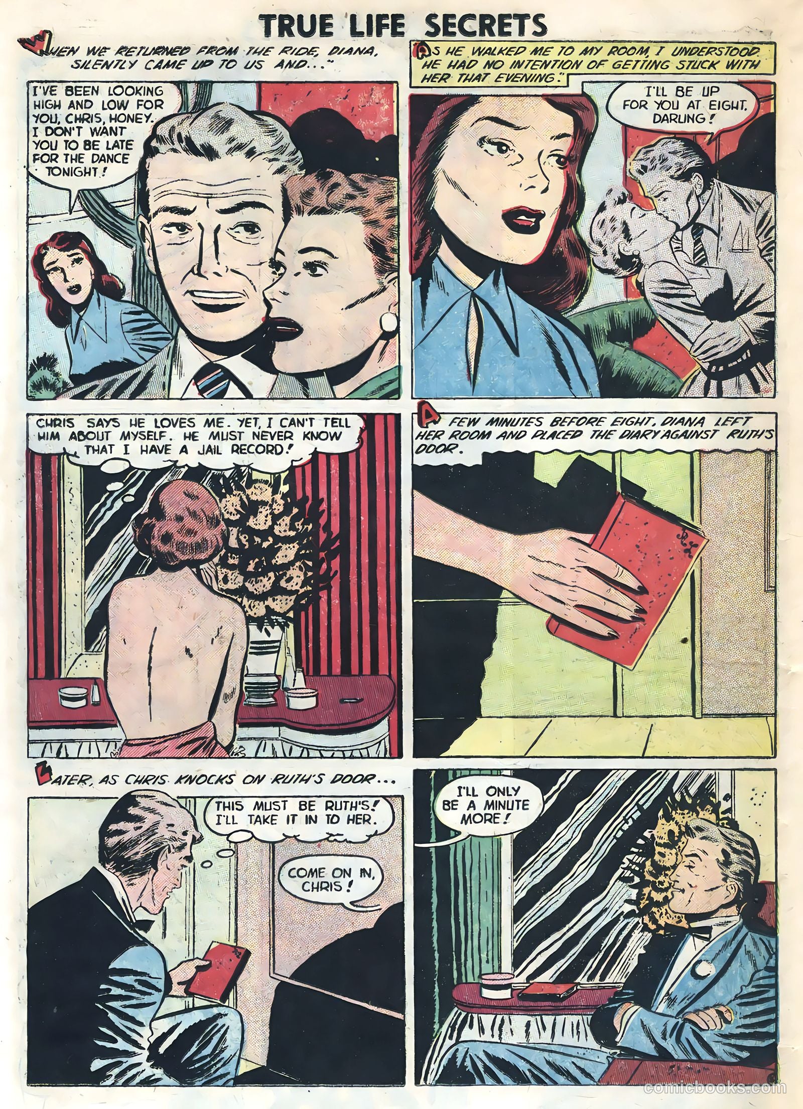 True Life Secrets #11 (1953) — page 24 of 36