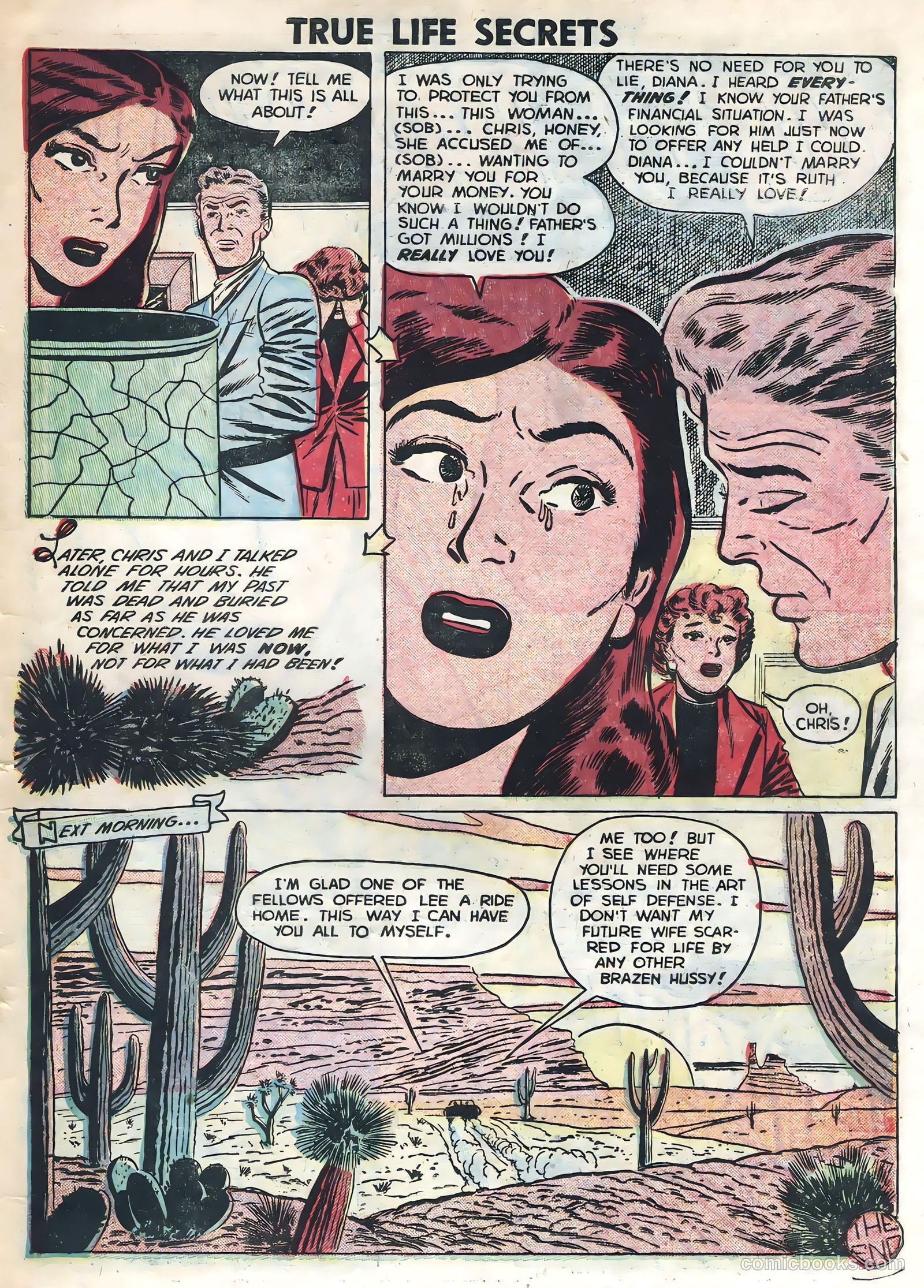 True Life Secrets #11 (1953) — page 27 of 36