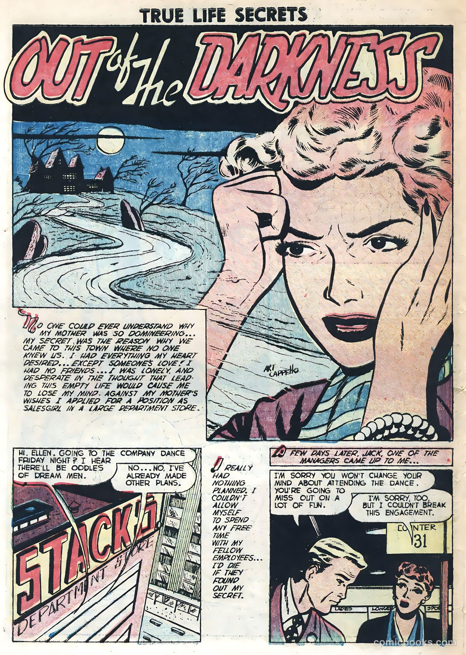 True Life Secrets #11 (1953) — page 28 of 36