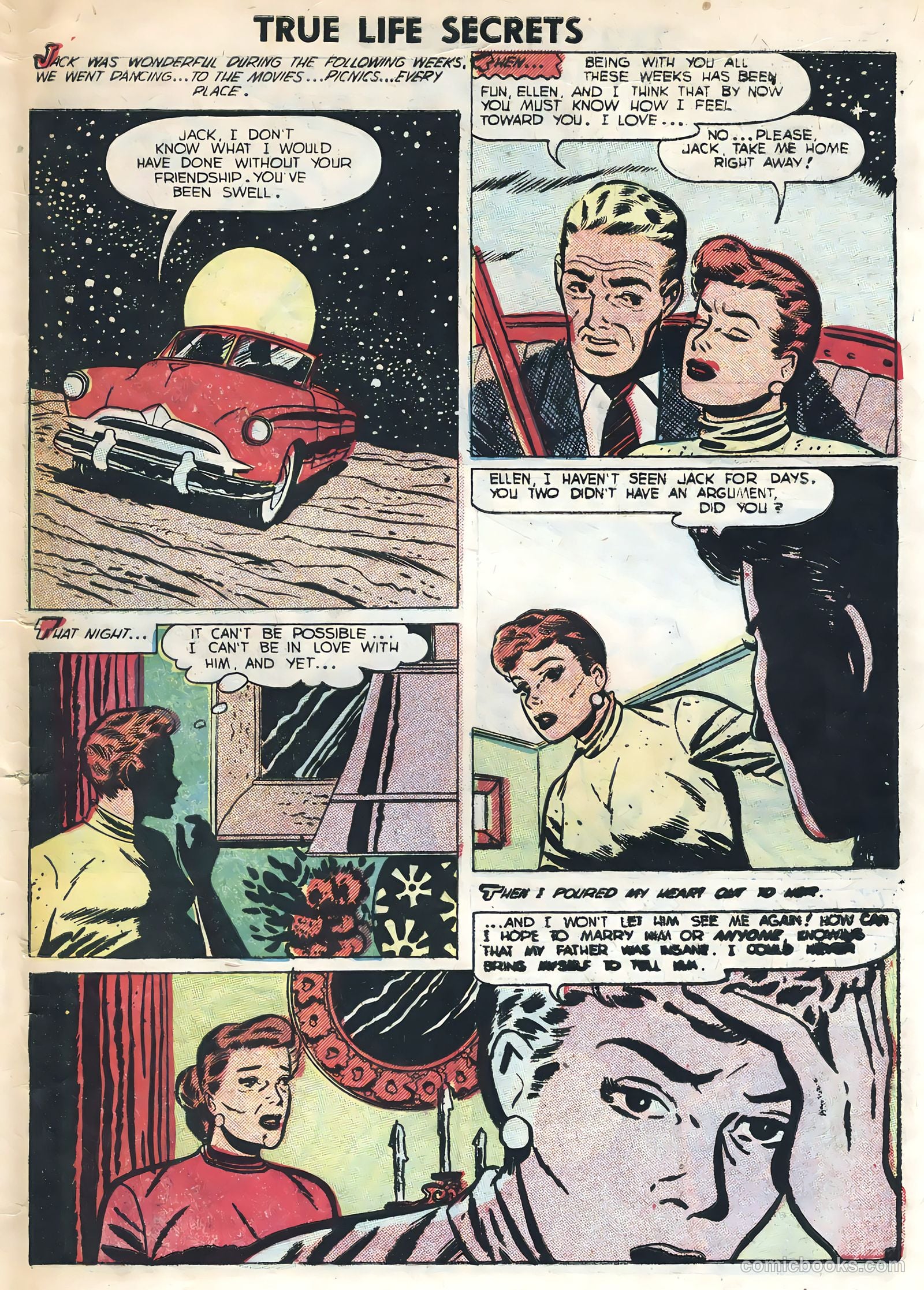 True Life Secrets #11 (1953) — page 33 of 36